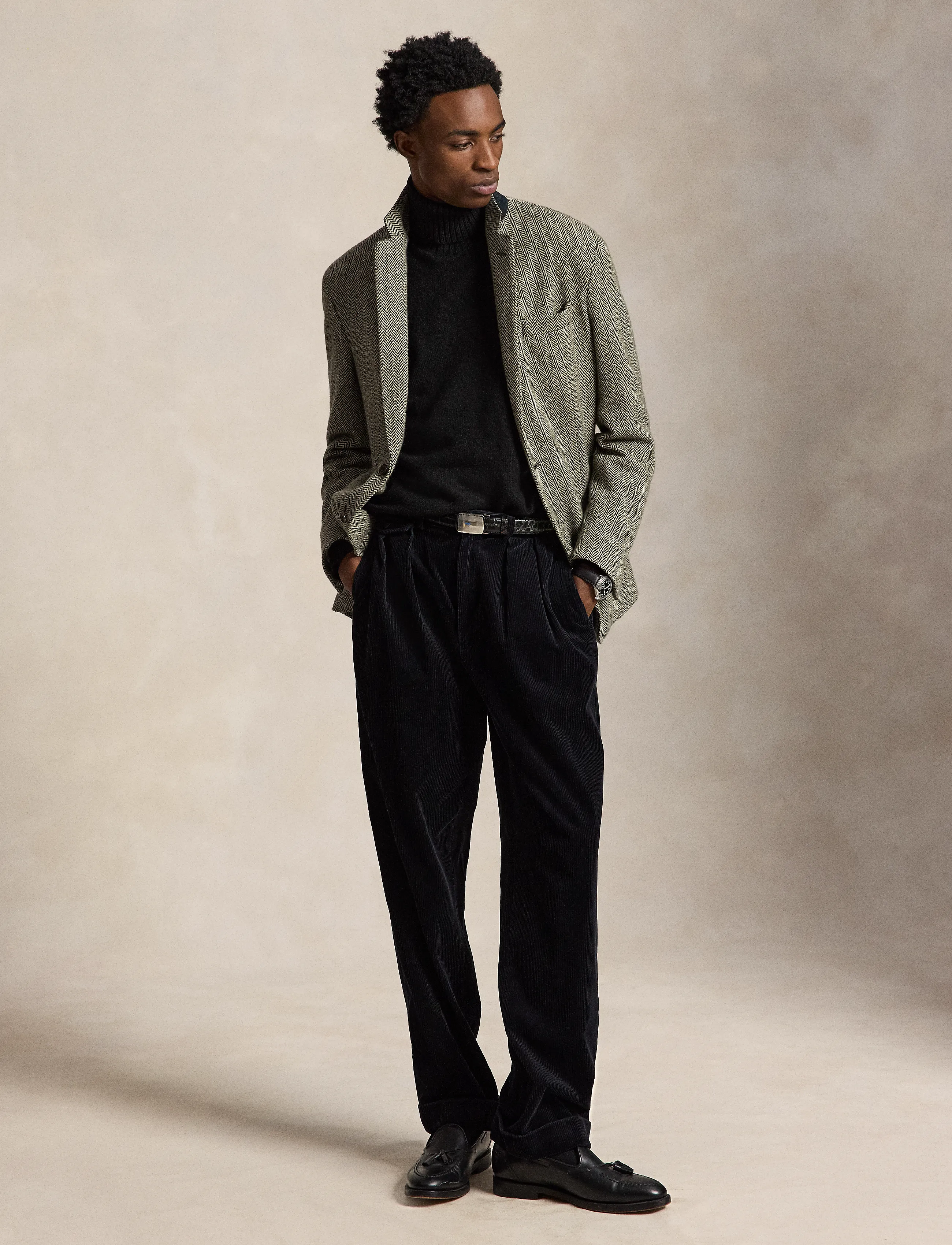 Polo Ralph Lauren - Cashmere Turtleneck Sweater - rullekraver - polo black - 5