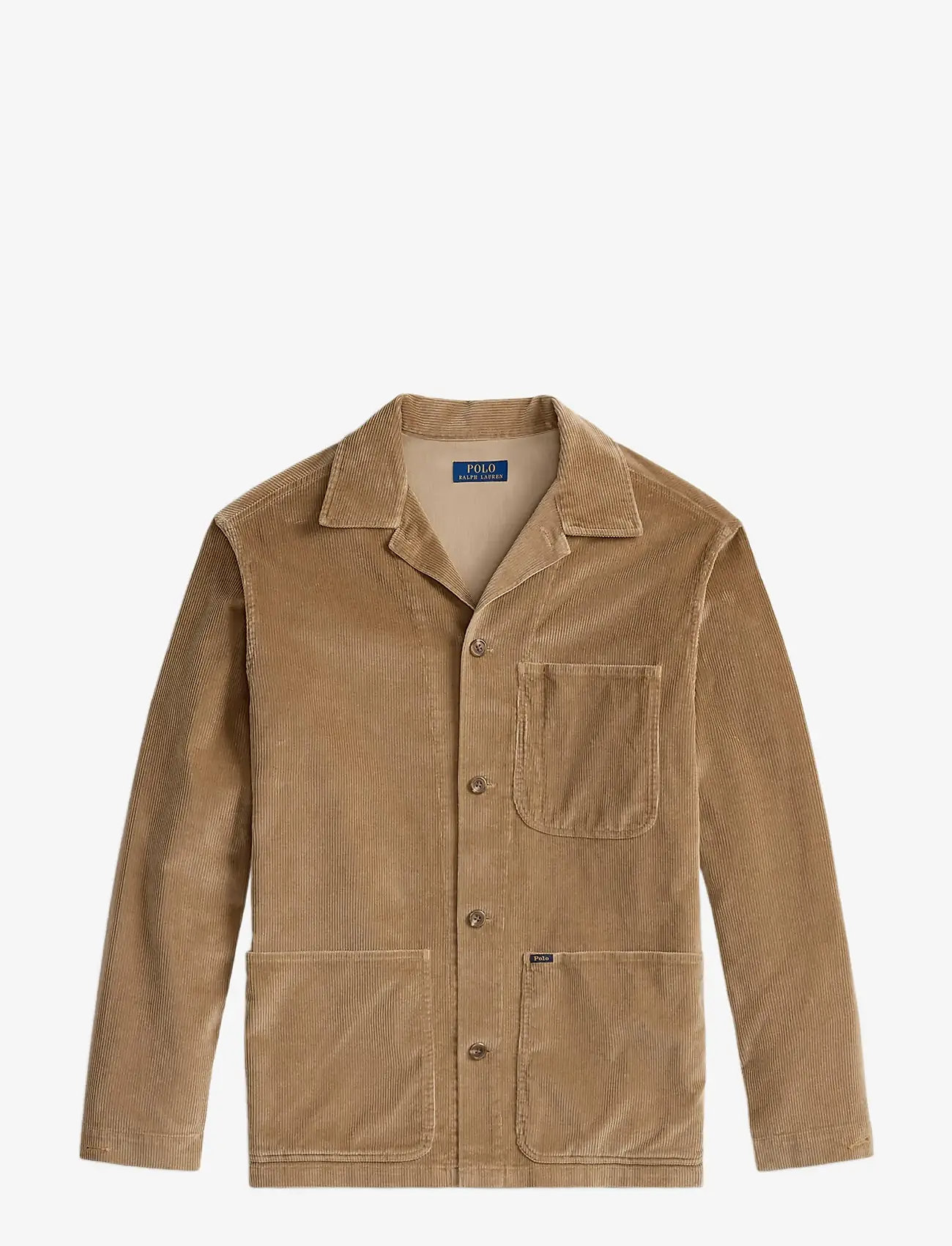Polo Ralph Lauren - Corduroy Utility Overshirt - fløjlsskjorter - montana khaki - 1