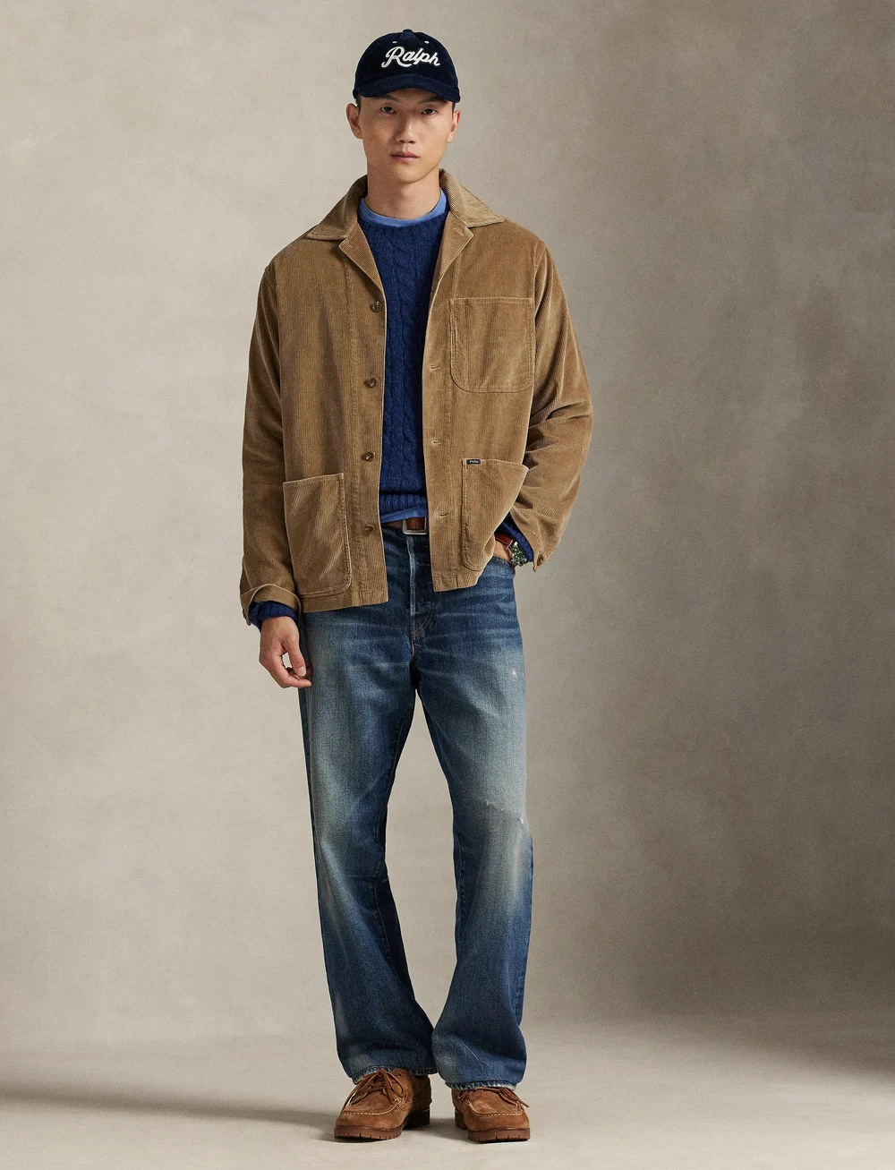 Polo Ralph Lauren - Corduroy Utility Overshirt - cordhemden - montana khaki - 0