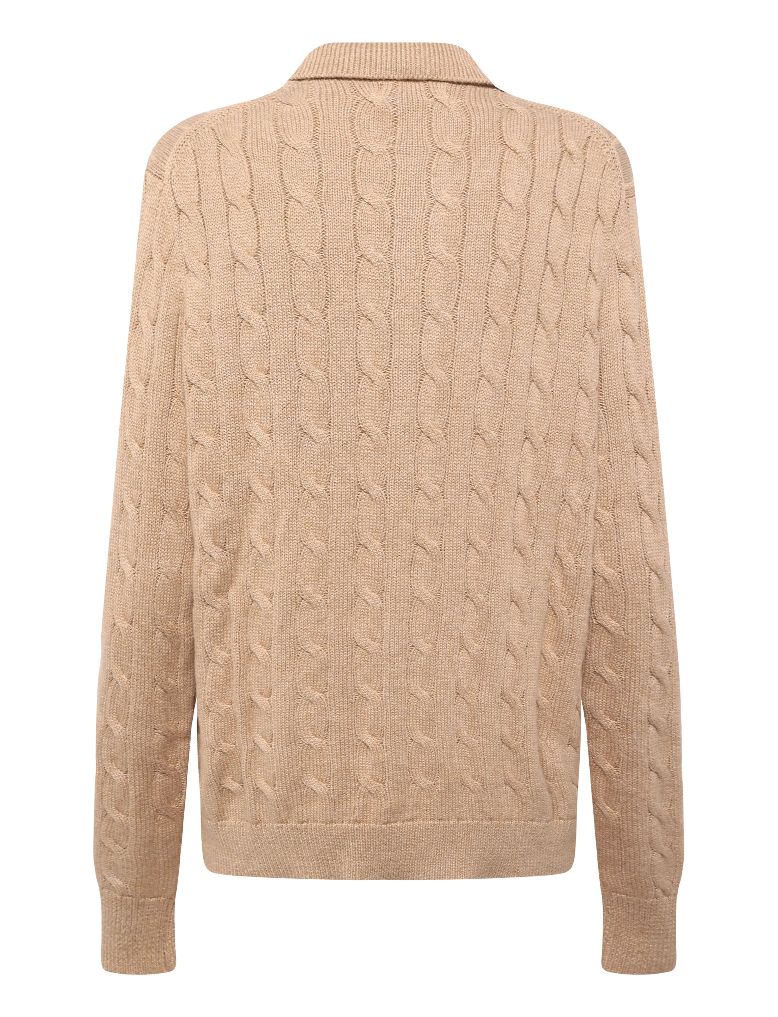 Polo Ralph Lauren - 5/1 ROVING COTTON-LSL-CRD - cardigans - camel melange - 1