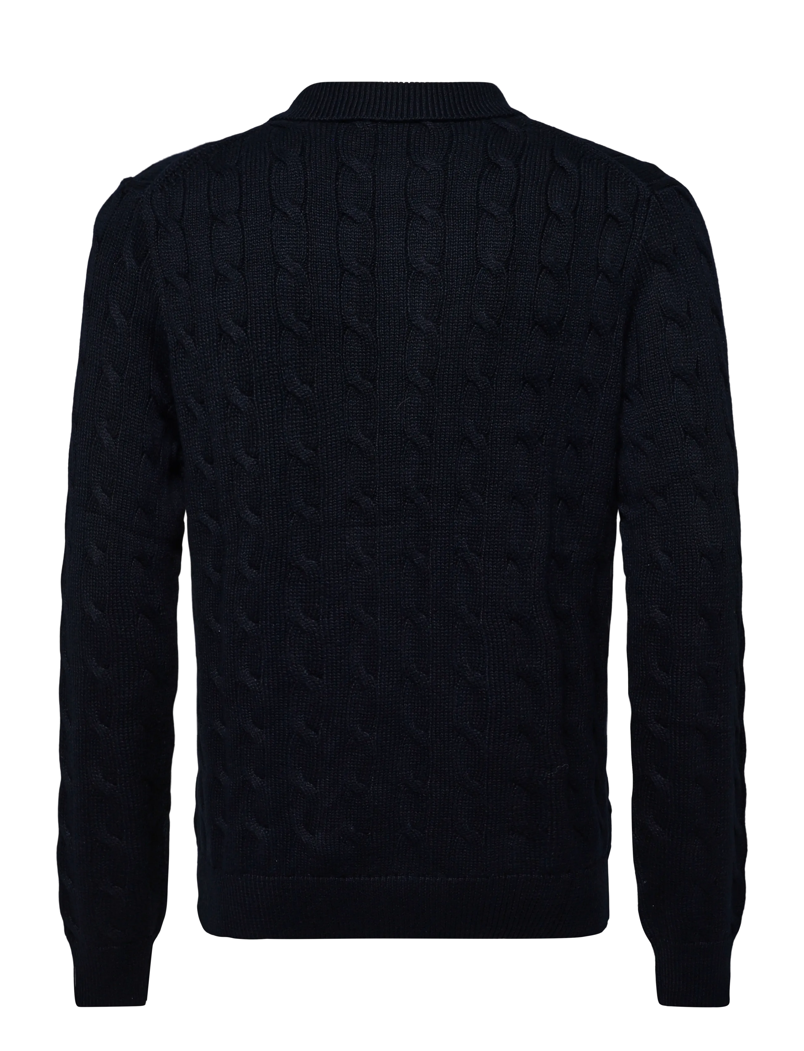Polo Ralph Lauren - 5/1 ROVING COTTON-LSL-CRD - cardigans - hunter navy w/ c8 - 1