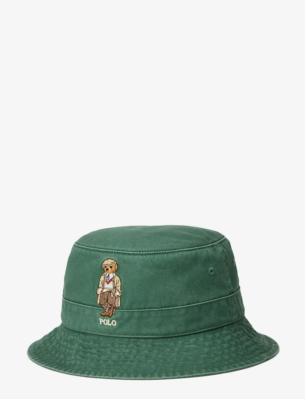 Polo Ralph Lauren - Polo Bear Twill Bucket Hat - mössor & kepsar - new forest w/ fa2 - 1