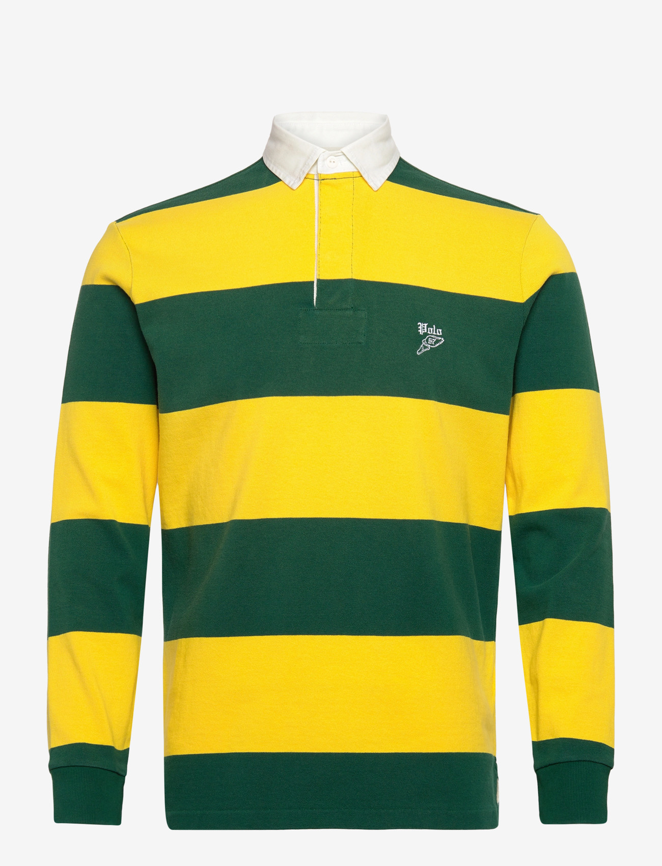 Polo Ralph Lauren - Classic Fit Embroidered Rugby Shirt - långärmade pikéer - hunter green/athl - 0