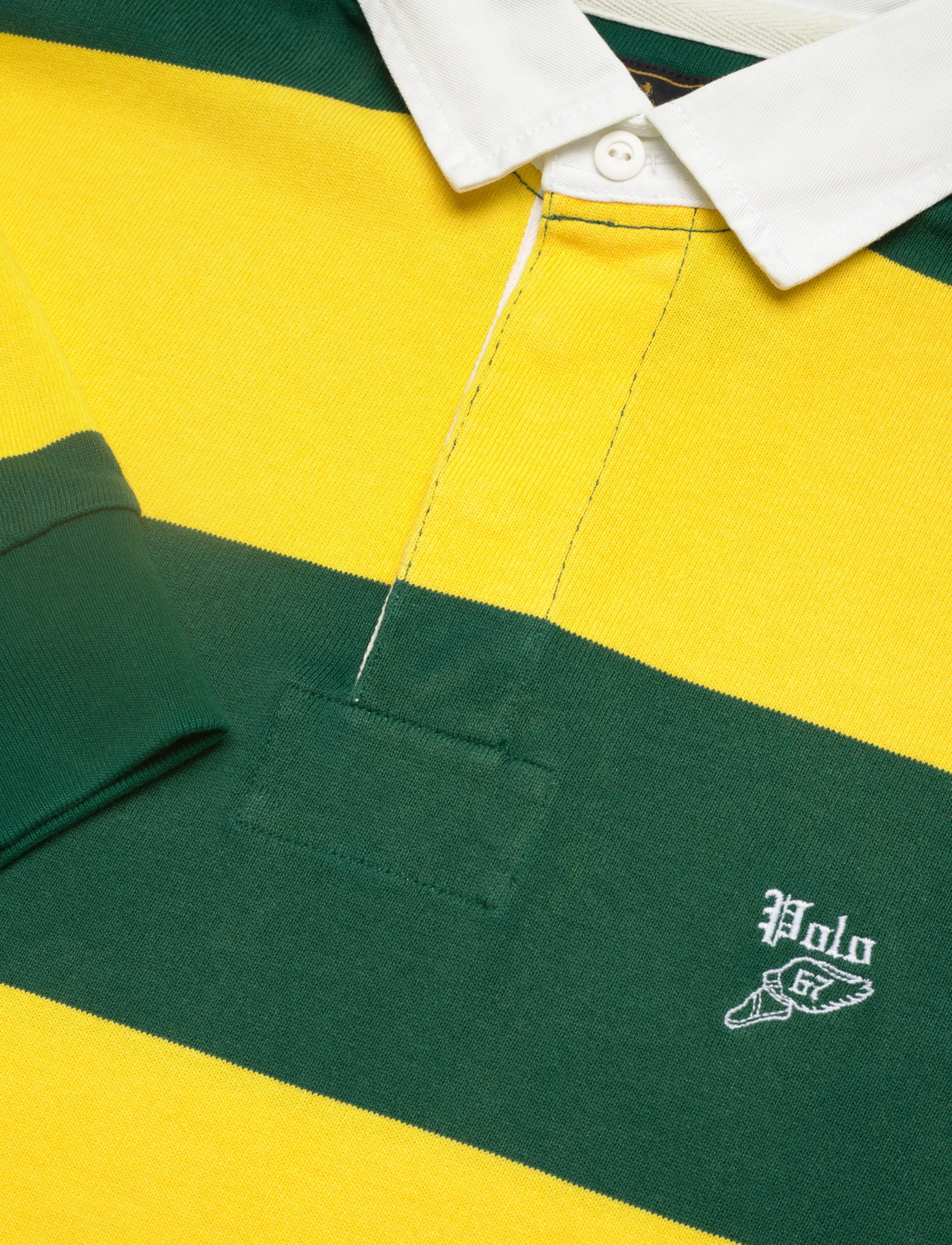 Polo Ralph Lauren - Classic Fit Embroidered Rugby Shirt - langærmede poloer - hunter green/athl - 2