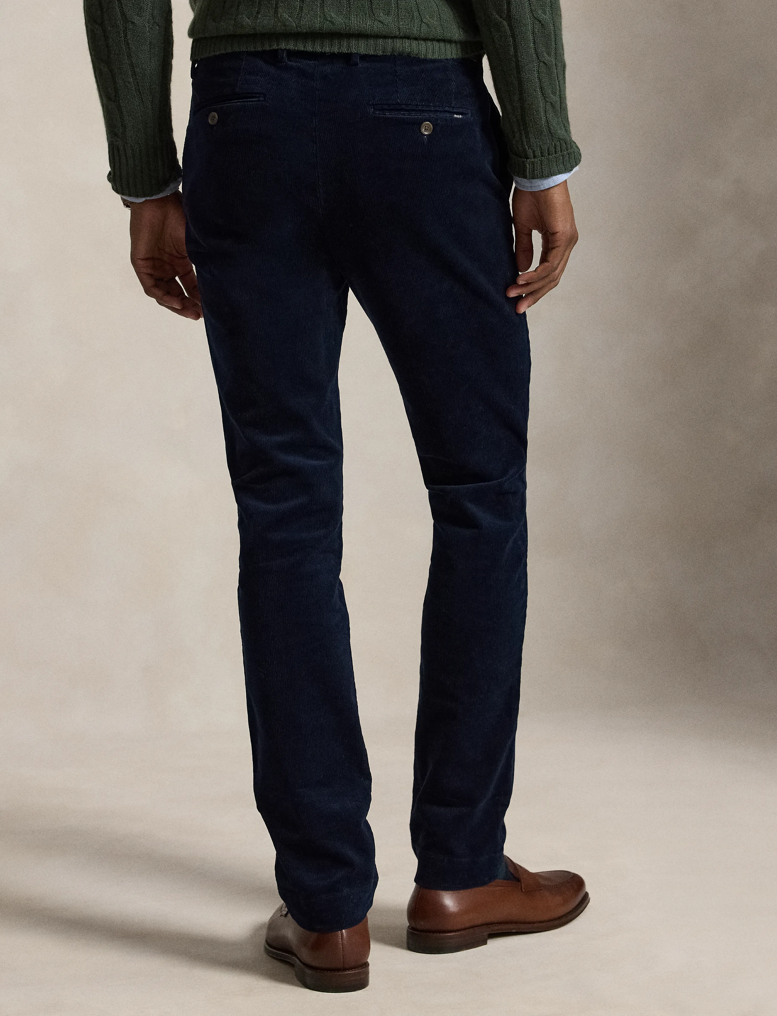 Polo Ralph Lauren - Andover Slim Fit Stretch Corduroy Pant - freizeithosen - aviator navy - 3