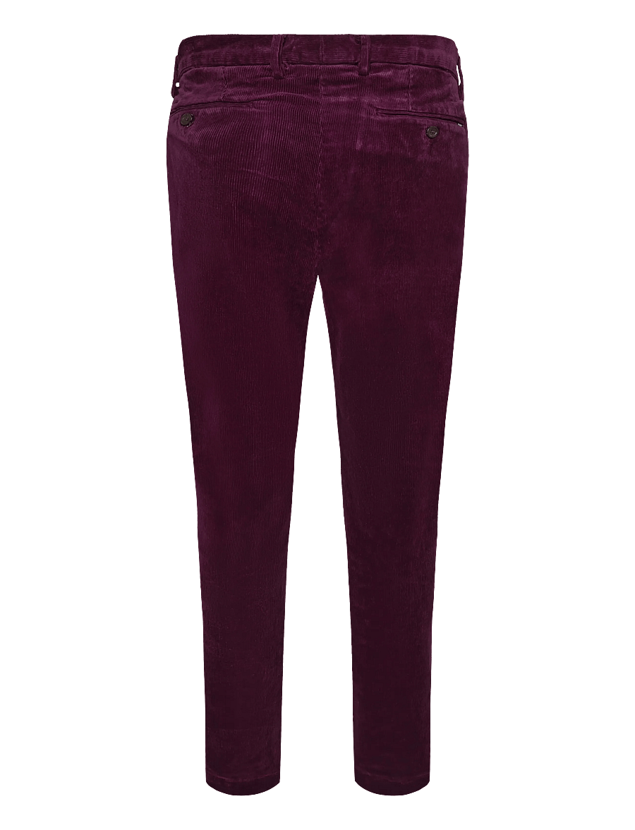 Polo Ralph Lauren - Andover Slim Fit Stretch Corduroy Pant - freizeithosen - ruby - 2