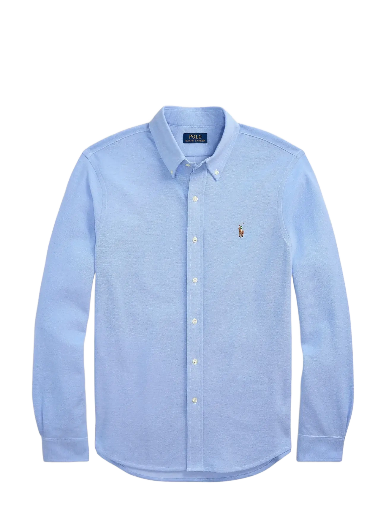 Knit Oxford Shirt - HARBOR ISLAND BLU