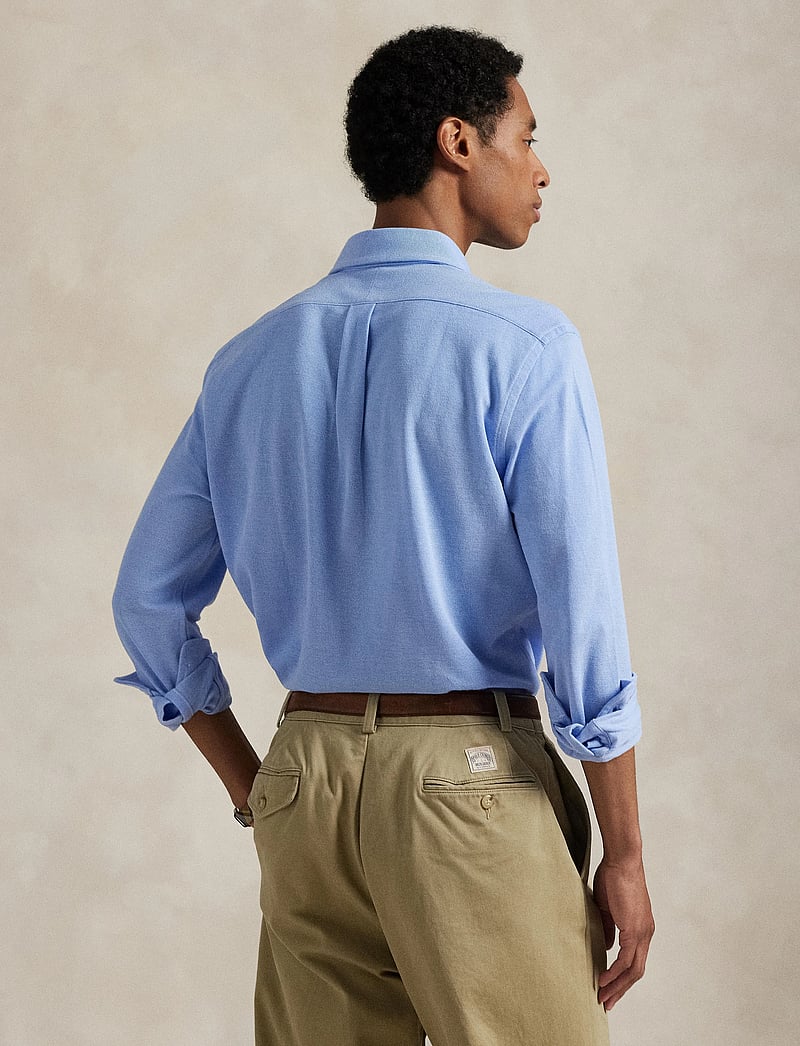 Polo Ralph Lauren - Knit Oxford Shirt - basic skjortor - harbor island blu - 2