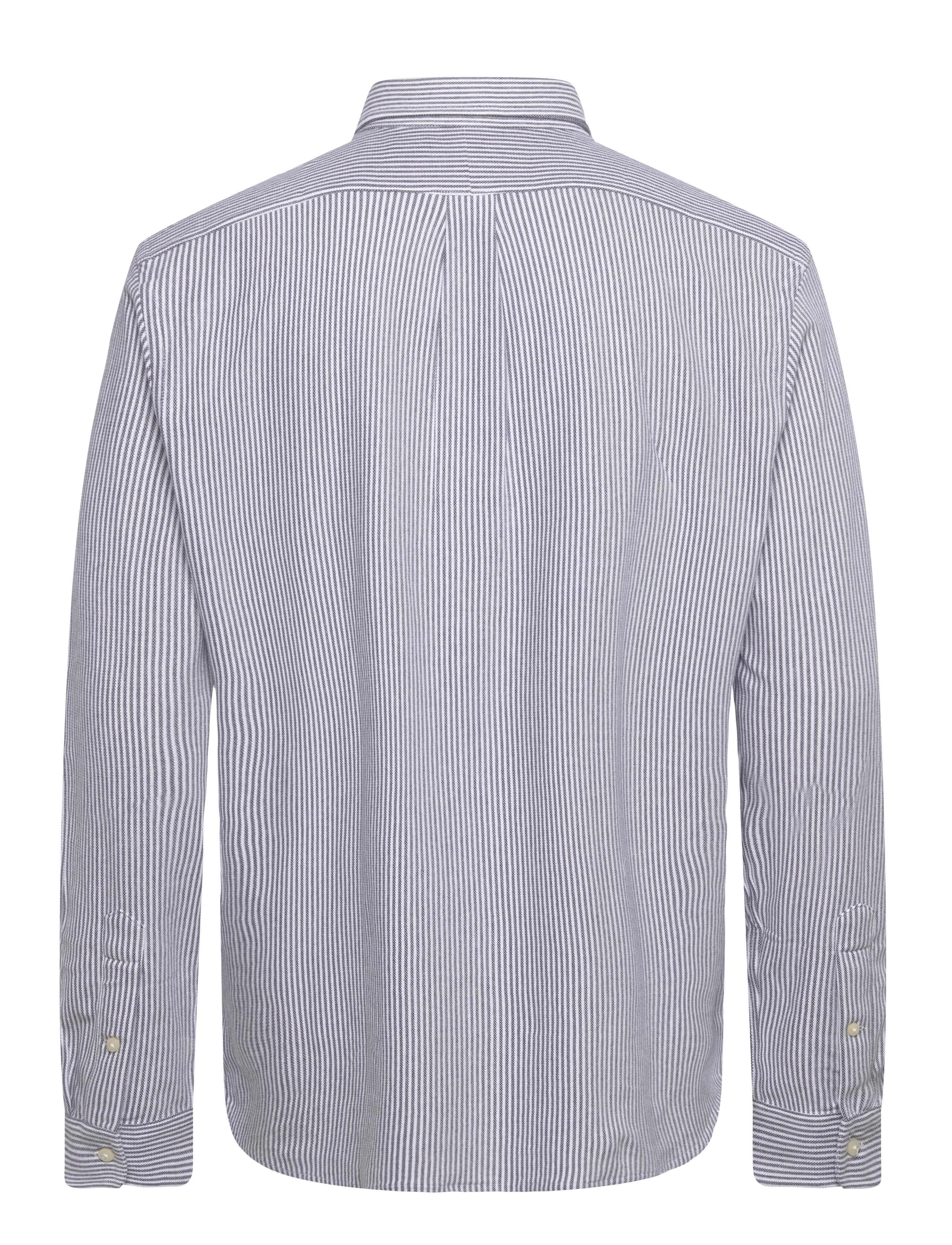 Polo Ralph Lauren - Striped Knit Oxford Shirt - newport navy/whit - 1