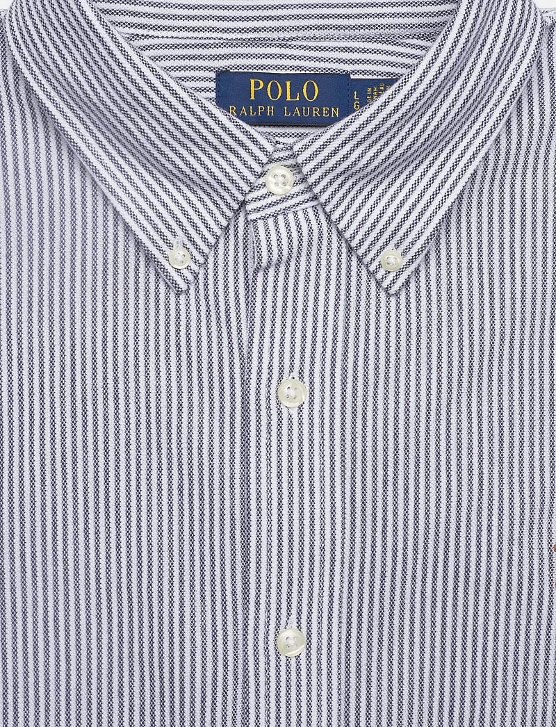 Polo Ralph Lauren - Striped Knit Oxford Shirt - newport navy/whit - 2