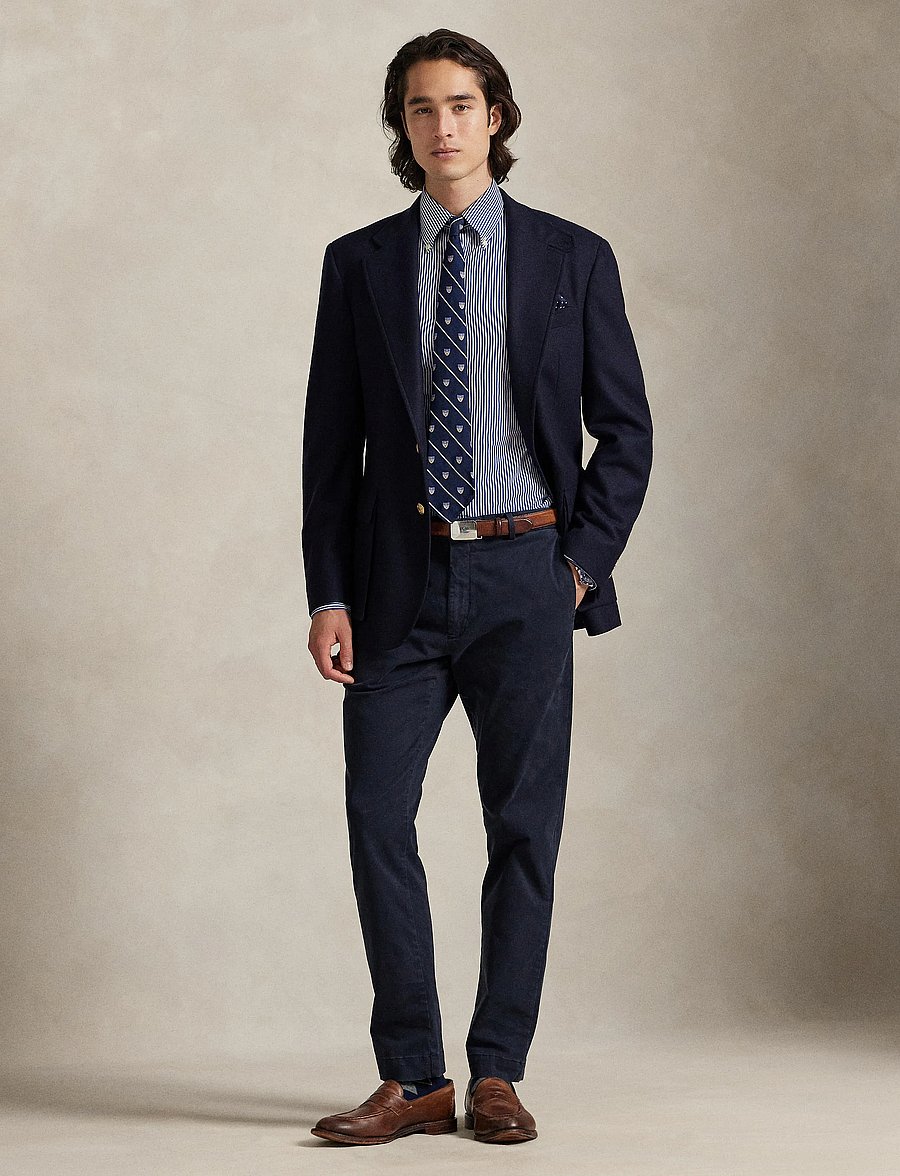Polo Ralph Lauren - Jarrett Slim Fit Sateen Pant - chinos - aviator navy - 3