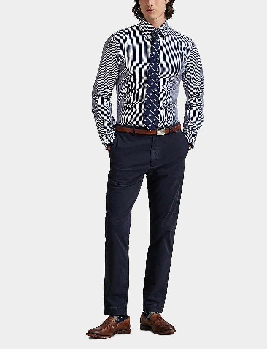 Polo Ralph Lauren - Jarrett Slim Fit Sateen Pant - chinos - aviator navy - 4