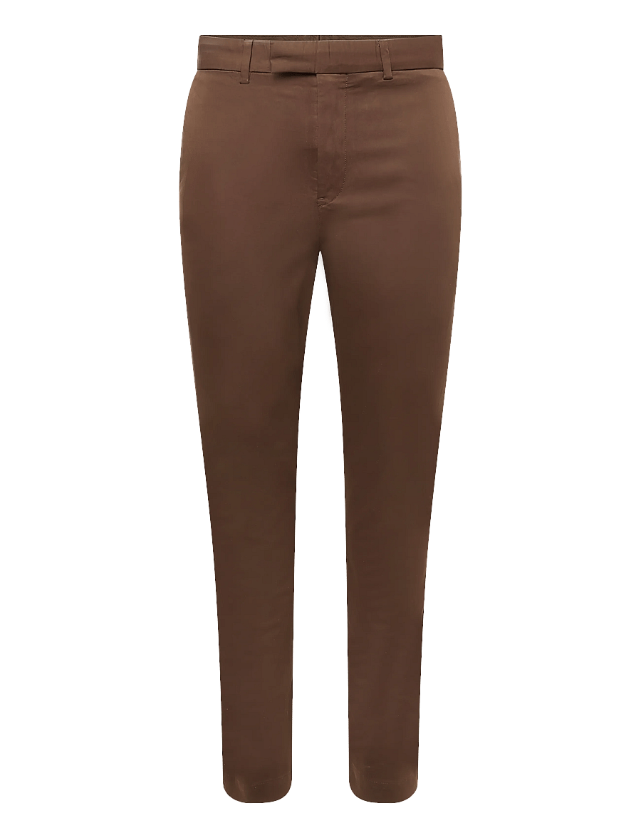 Polo Ralph Lauren - Jarrett Slim Fit Sateen Pant - chinos - dark brown - 1
