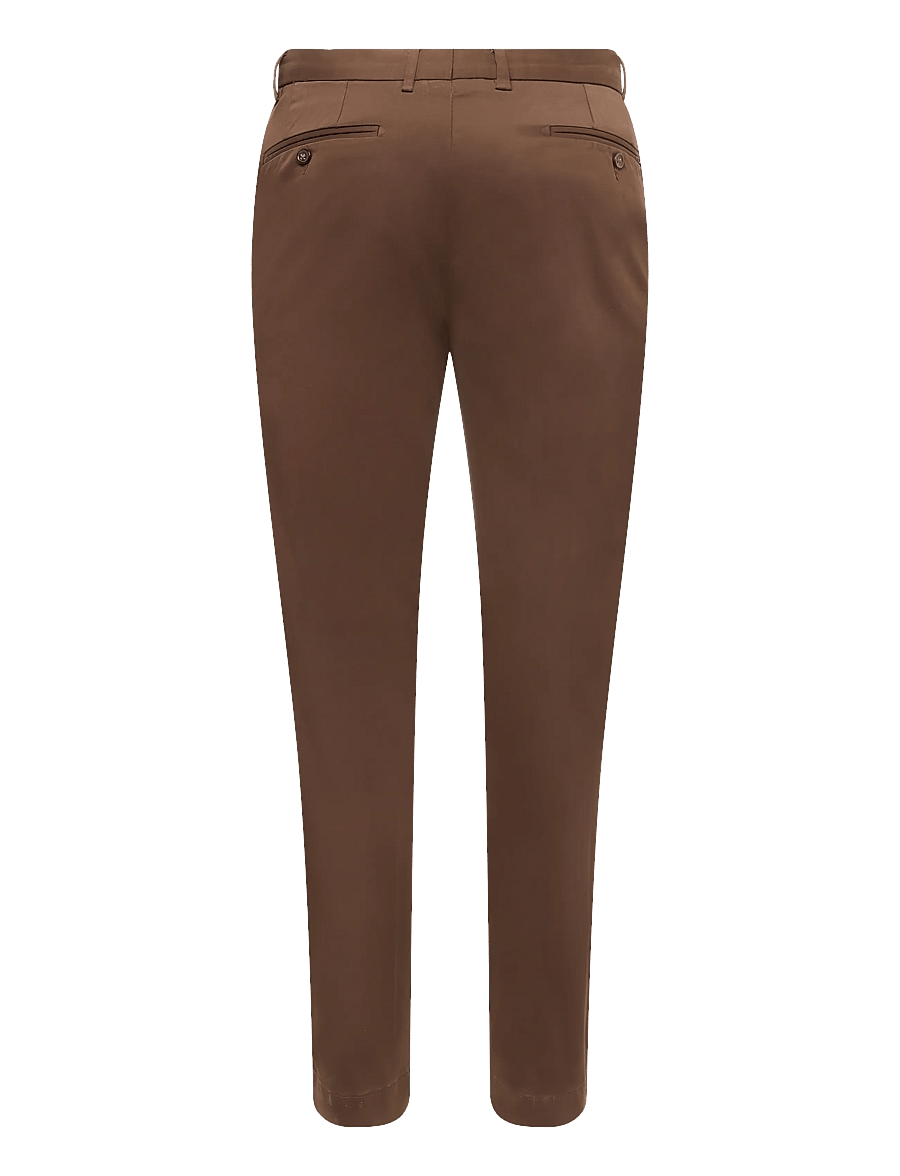 Polo Ralph Lauren - Jarrett Slim Fit Sateen Pant - chinos - dark brown - 2
