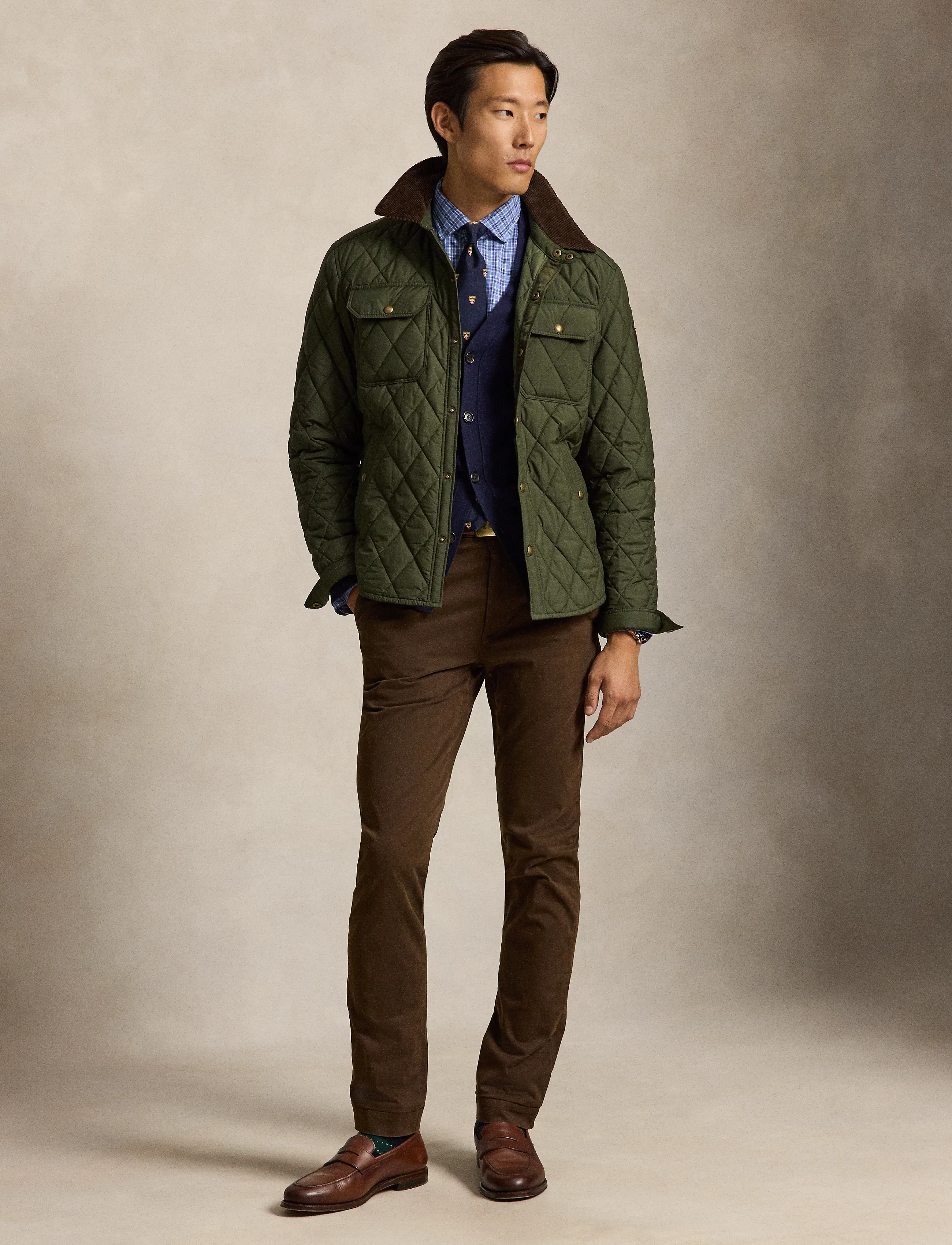 Polo Ralph Lauren - Jarrett Slim Fit Sateen Pant - chinos - dark brown - 4