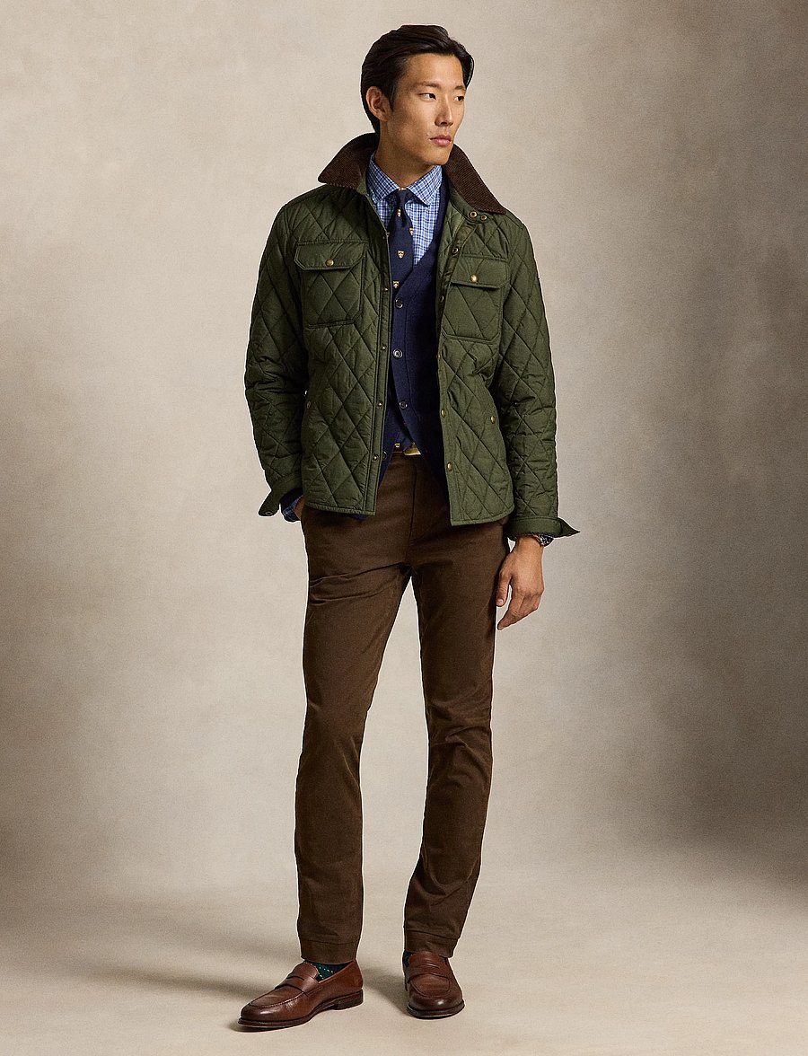 Polo Ralph Lauren - Jarrett Slim Fit Sateen Pant - chinos - dark brown - 4