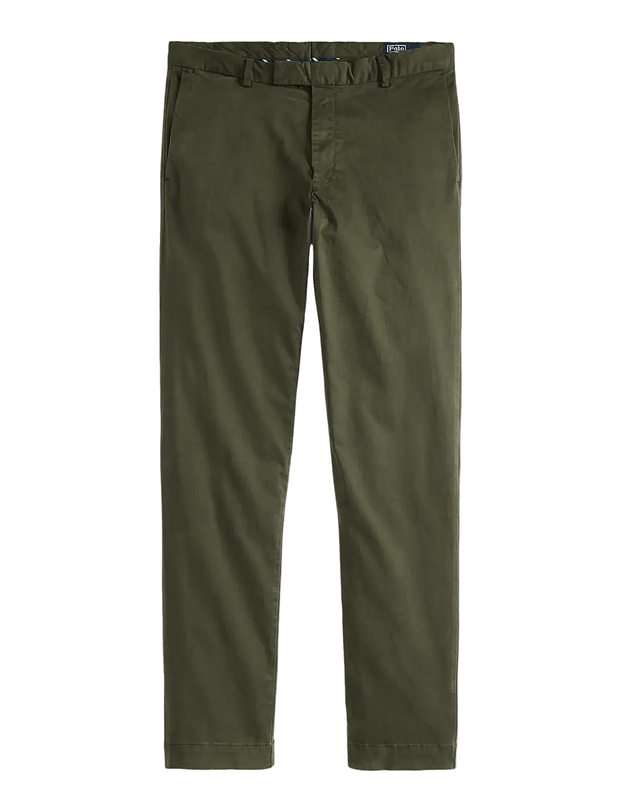 Polo Ralph Lauren - Jarrett Slim Fit Sateen Pant - chinos - estate olive - 1
