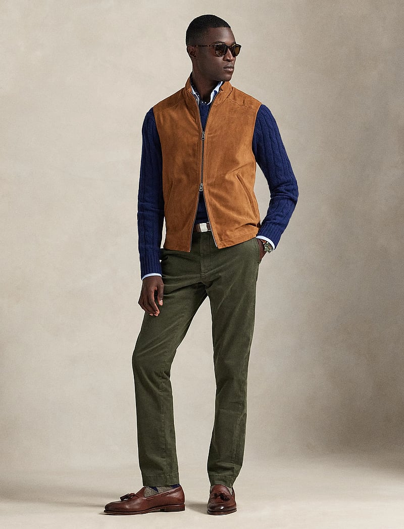 Polo Ralph Lauren - NEW ENGLAND SATEEN-JARRETT CHINO - chinos - estate olive - 3