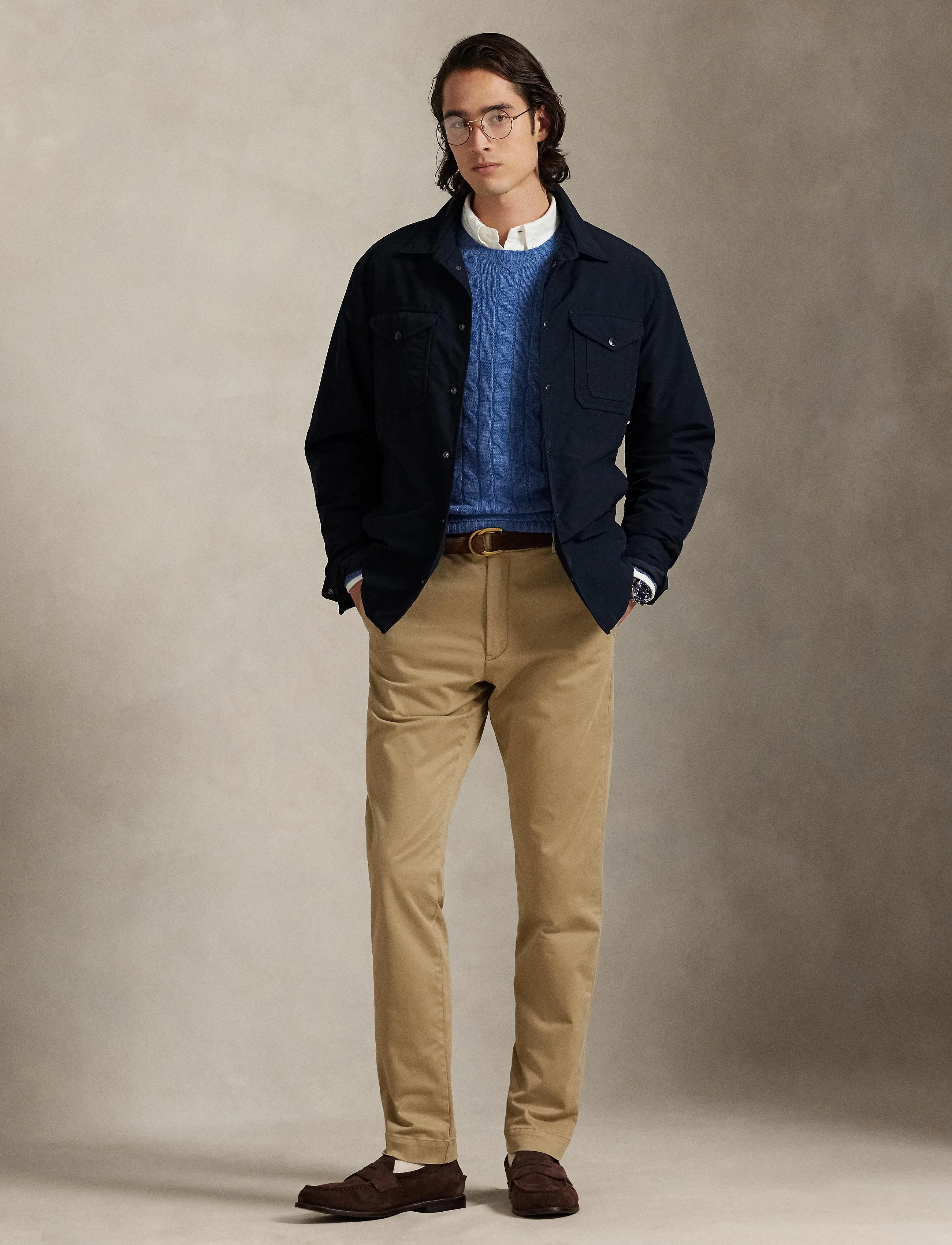 Polo Ralph Lauren - Jarrett Slim Fit Sateen Pant - chinos - khaki hill - 3