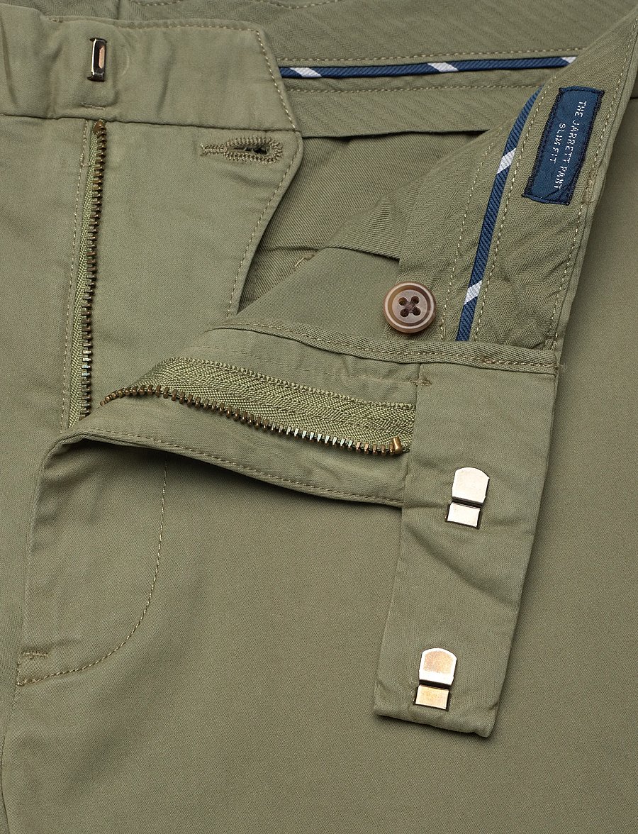 Polo Ralph Lauren - Jarrett Slim Fit Sateen Pant - chinos - sage green - 4