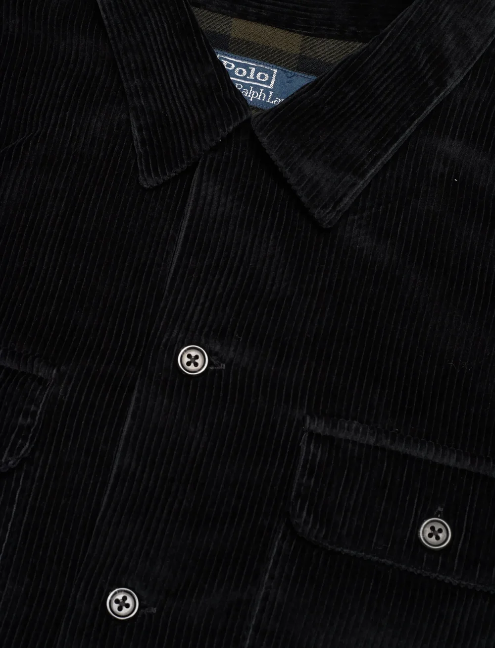 Polo Ralph Lauren - Corduroy Camp Overshirt - fløjlsskjorter - 6959a polo black - 2