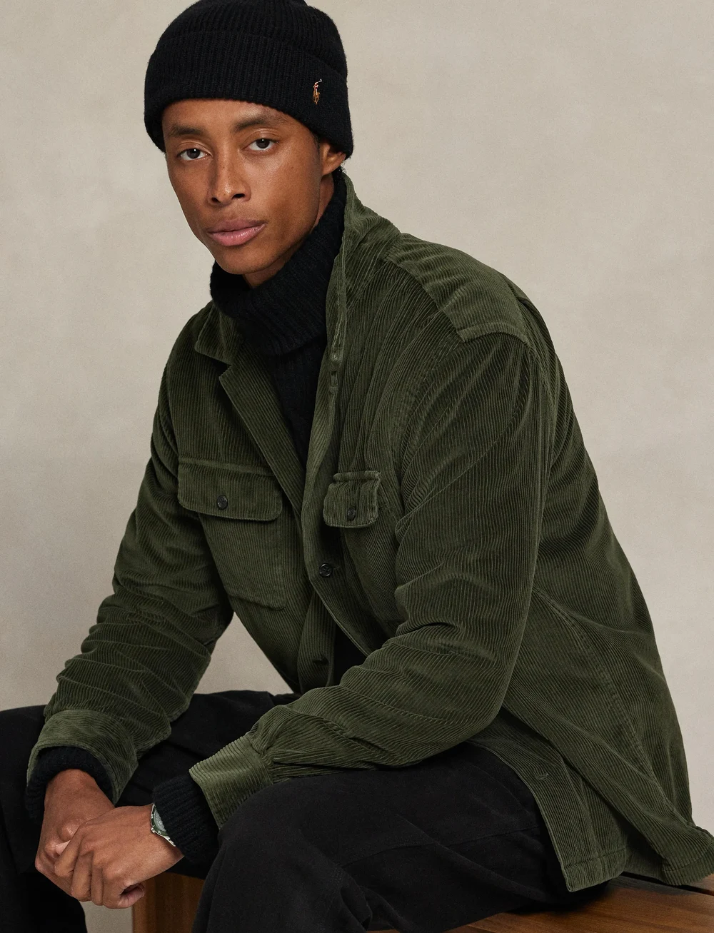 Polo Ralph Lauren - Corduroy Camp Overshirt - cordhemden - 6959b armadillo - 3