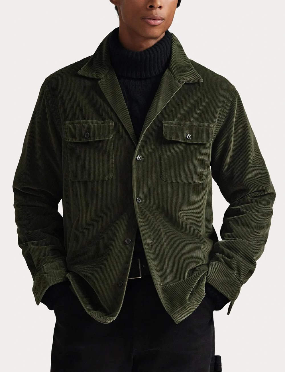 Polo Ralph Lauren - Corduroy Camp Overshirt - cordhemden - 6959b armadillo - 5