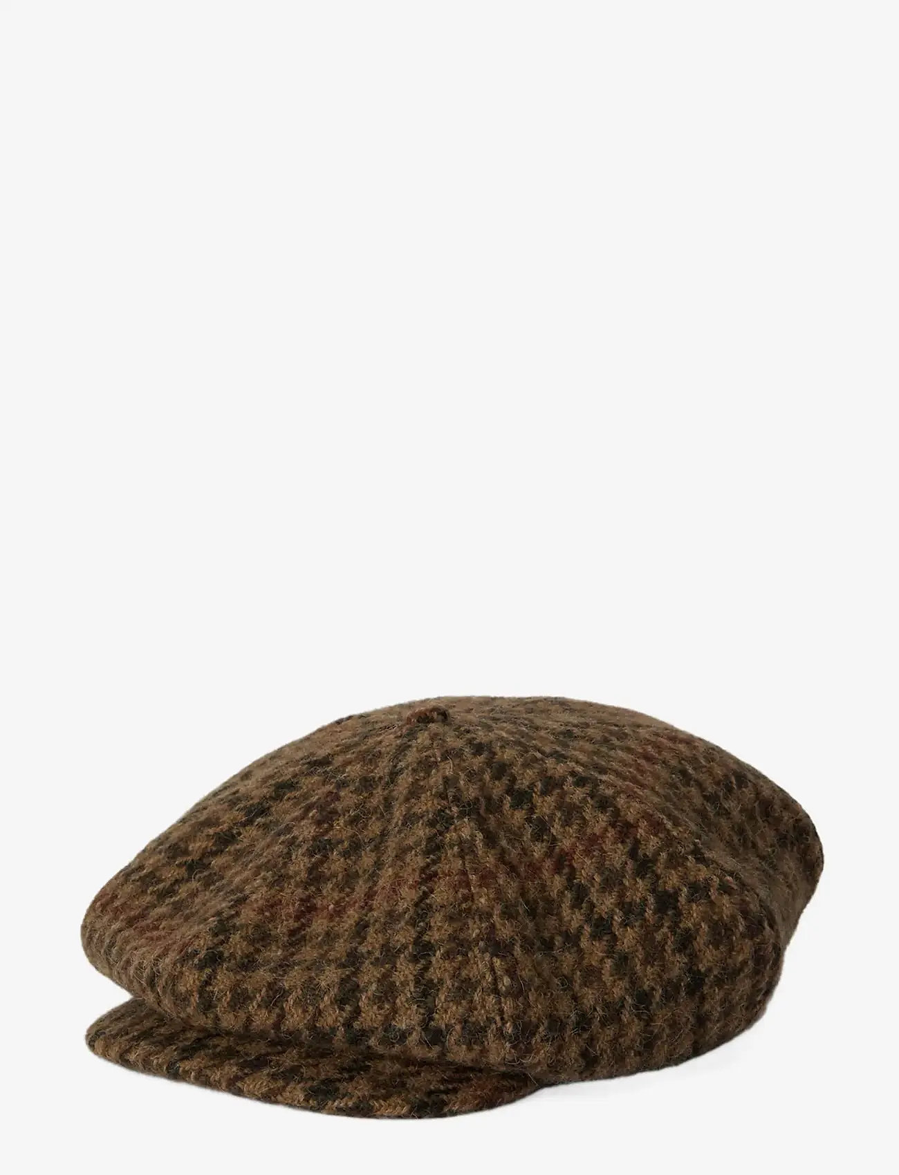 Polo Ralph Lauren Houndstooth Wool Tweed Newsboy Cap (RAF710979627) Flat  caps