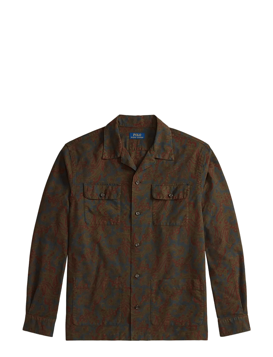 Polo Ralph Lauren - Paisley-Print Oxford Overshirt - 6960 chesterton p - 1