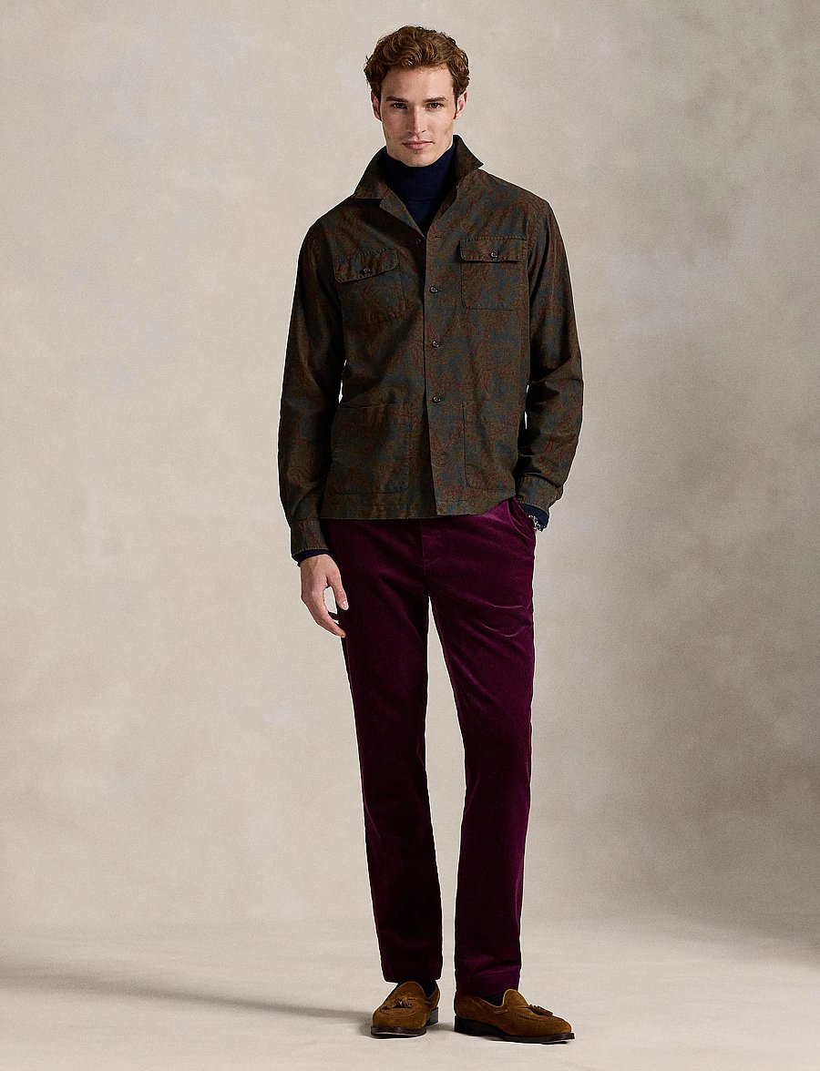 Polo Ralph Lauren - Paisley-Print Oxford Overshirt - 6960 chesterton p - 0