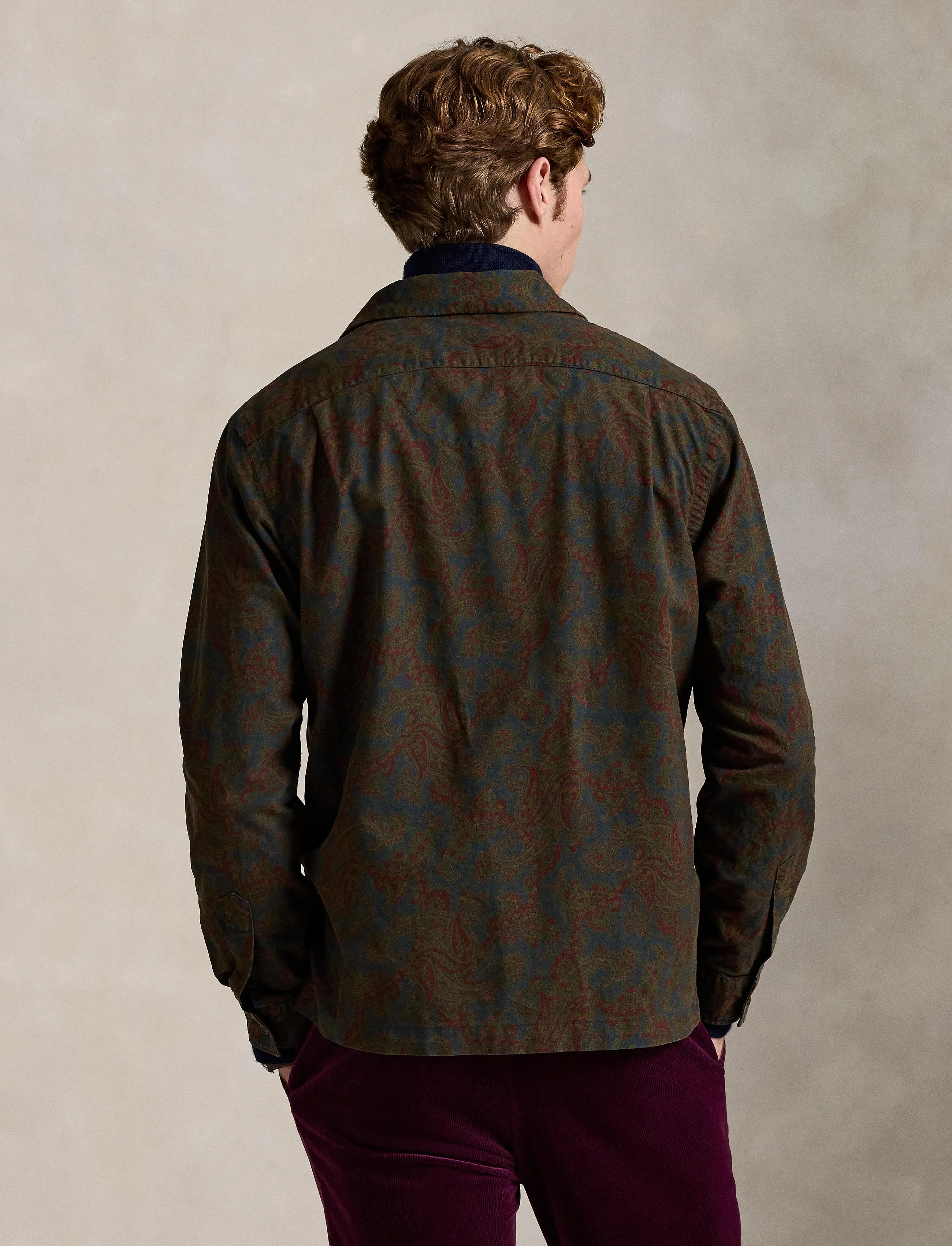 Polo Ralph Lauren - Paisley-Print Oxford Overshirt - 6960 chesterton p - 2