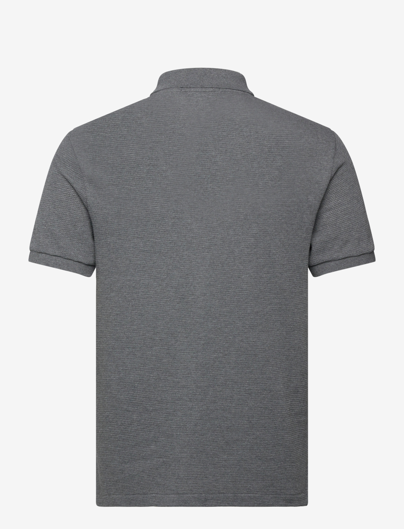 Polo Ralph Lauren - Standard Fit Textured Polo Shirt - kortärmade pikéer - fortress grey hea - 1