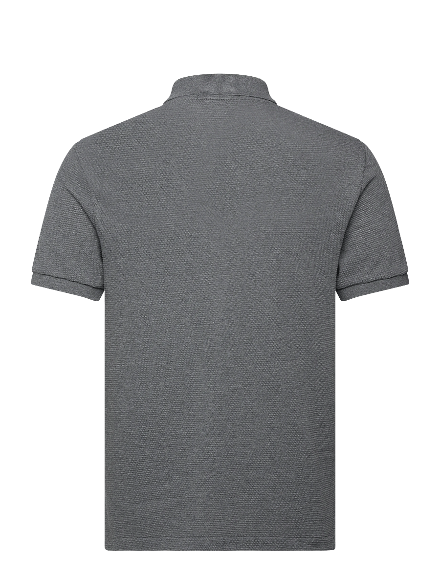 Polo Ralph Lauren - Standard Fit Textured Polo Shirt - kurzärmelig - fortress grey hea - 1