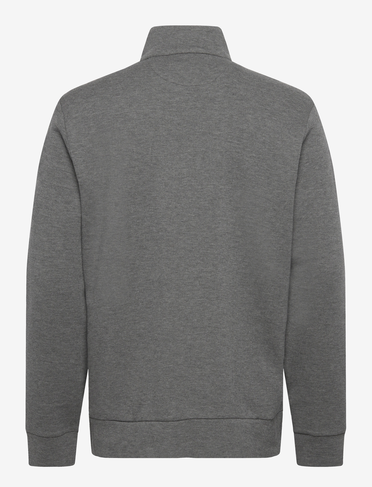 Polo Ralph Lauren - Double-Knit Mesh Quarter-Zip Pullover - half zip - fortress grey hea - 1