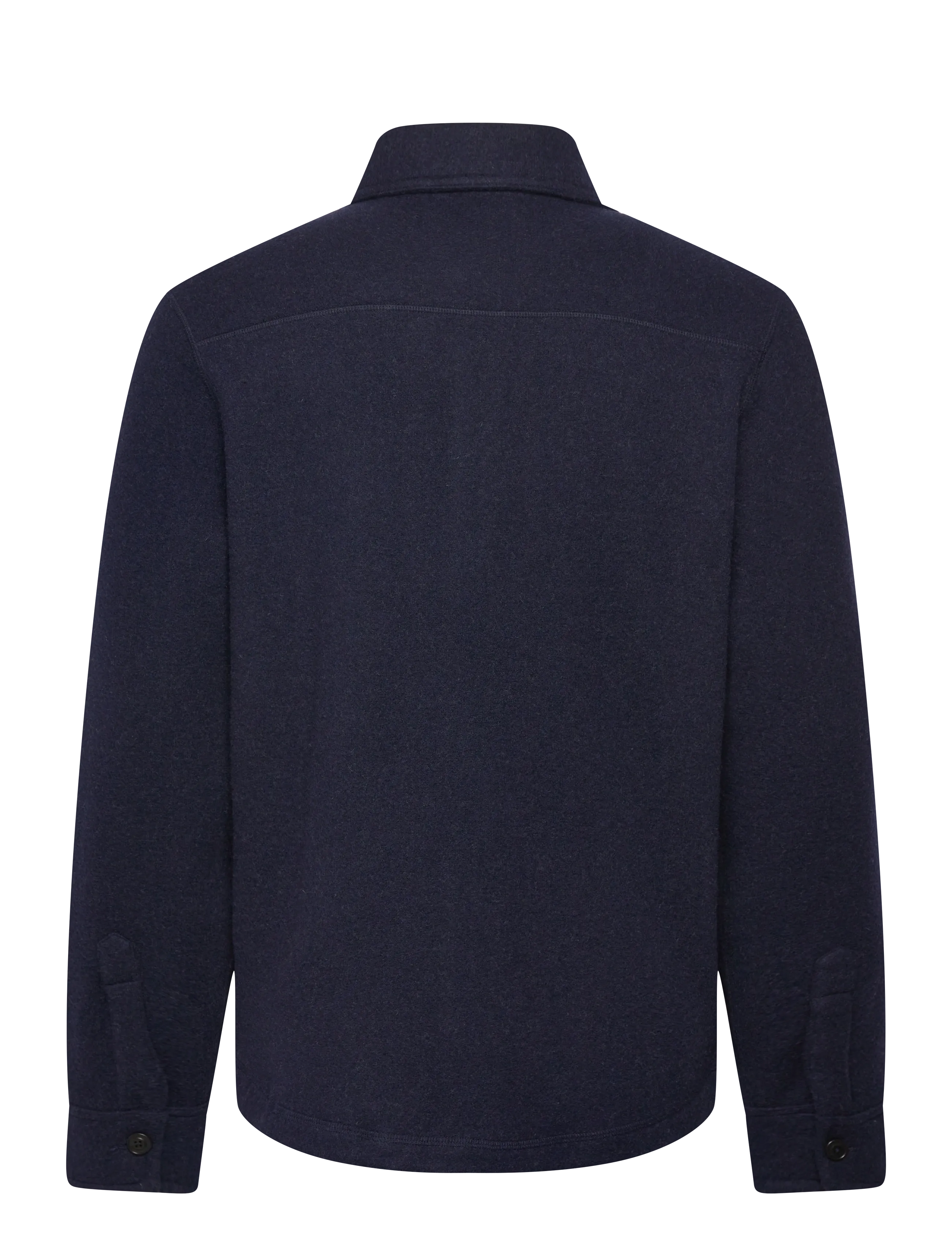 Polo Ralph Lauren - Double-Faced Wool-Blend Shirt Jacket - nach anlass kaufen - worth navy htr/dr - 1