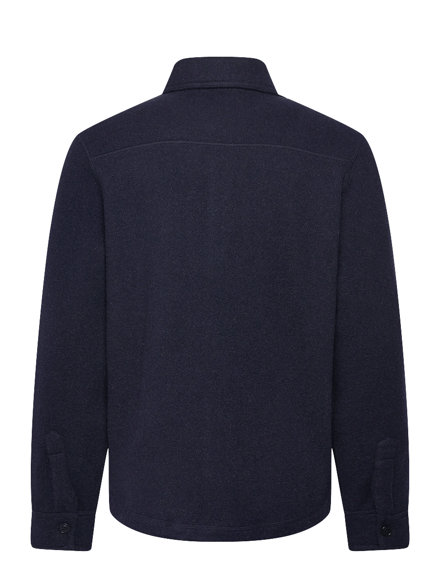 Polo Ralph Lauren - Double-Faced Wool-Blend Shirt Jacket - nach anlass kaufen - worth navy htr/dr - 1