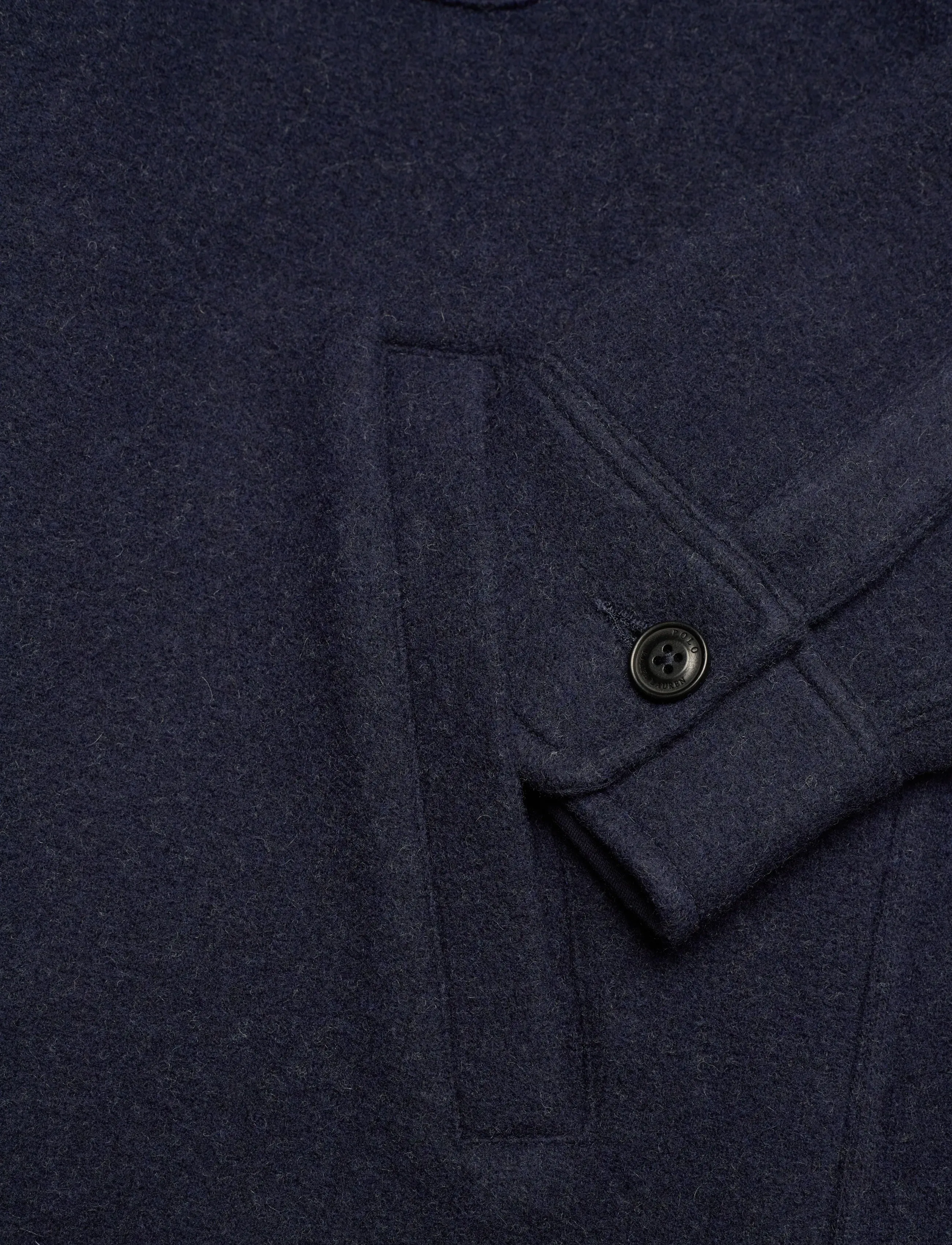 Polo Ralph Lauren - Double-Faced Wool-Blend Shirt Jacket - nach anlass kaufen - worth navy htr/dr - 3