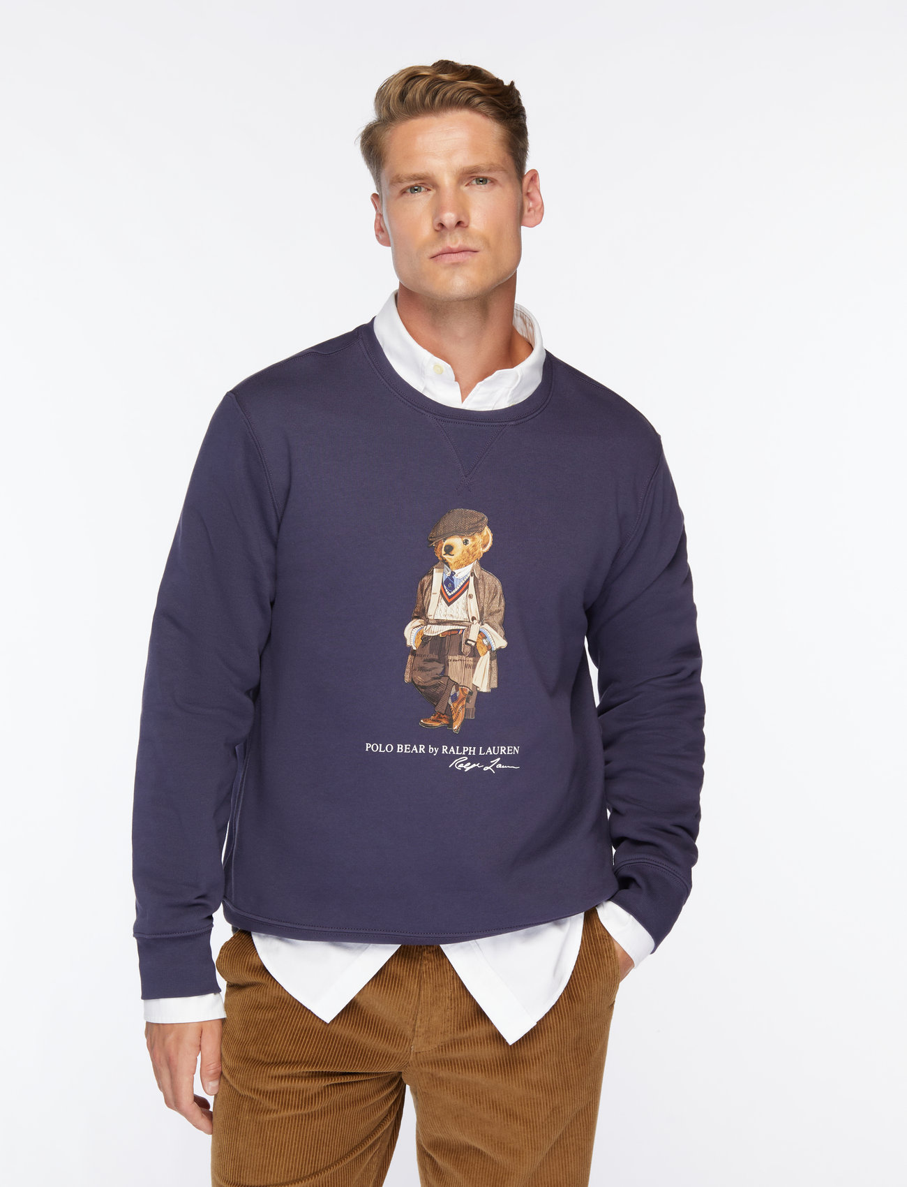 Polo Ralph Lauren - Polo Bear Fleece Sweatshirt - shop efter anledning - fa25 faded blue h - 0