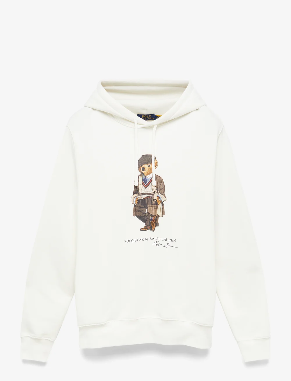 Polo Ralph Lauren - Polo Bear Fleece Hoodie - kapuzenpullover - fa25 deckwash whi - 2