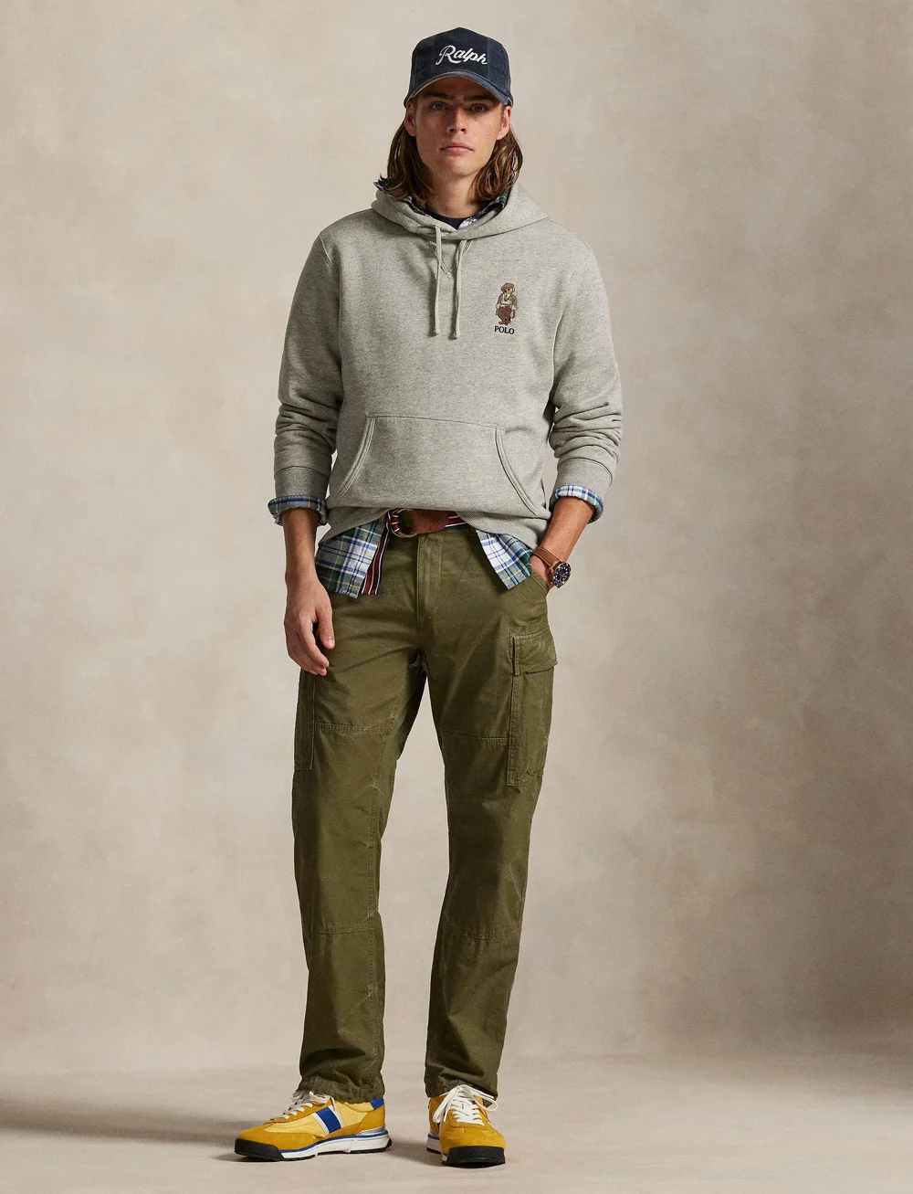 Polo Ralph Lauren - SEASONAL FLEECE-LSL-SWS - hættetrøjer - fa25 loft heather - 0