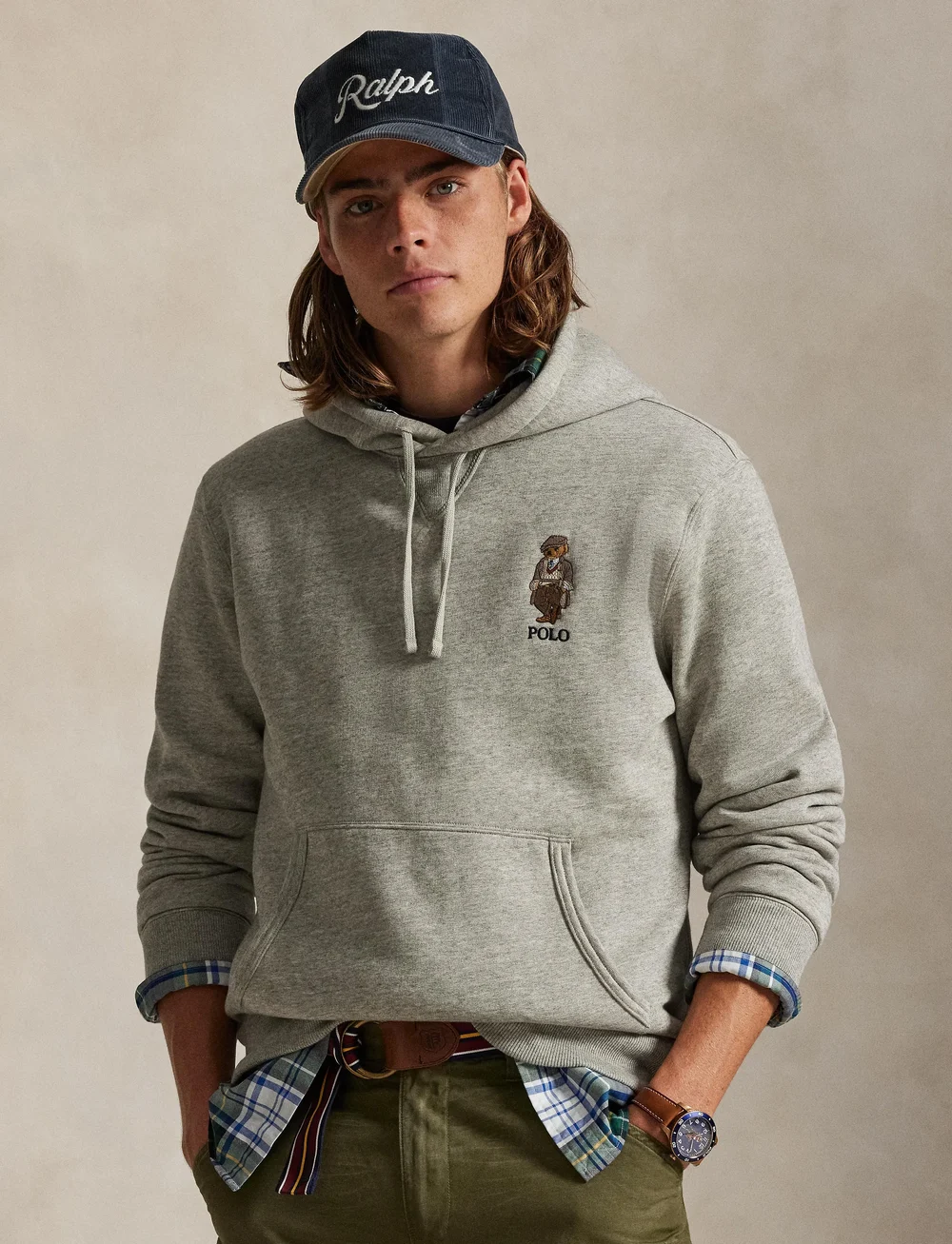 Polo Ralph Lauren - SEASONAL FLEECE-LSL-SWS - hættetrøjer - fa25 loft heather - 3