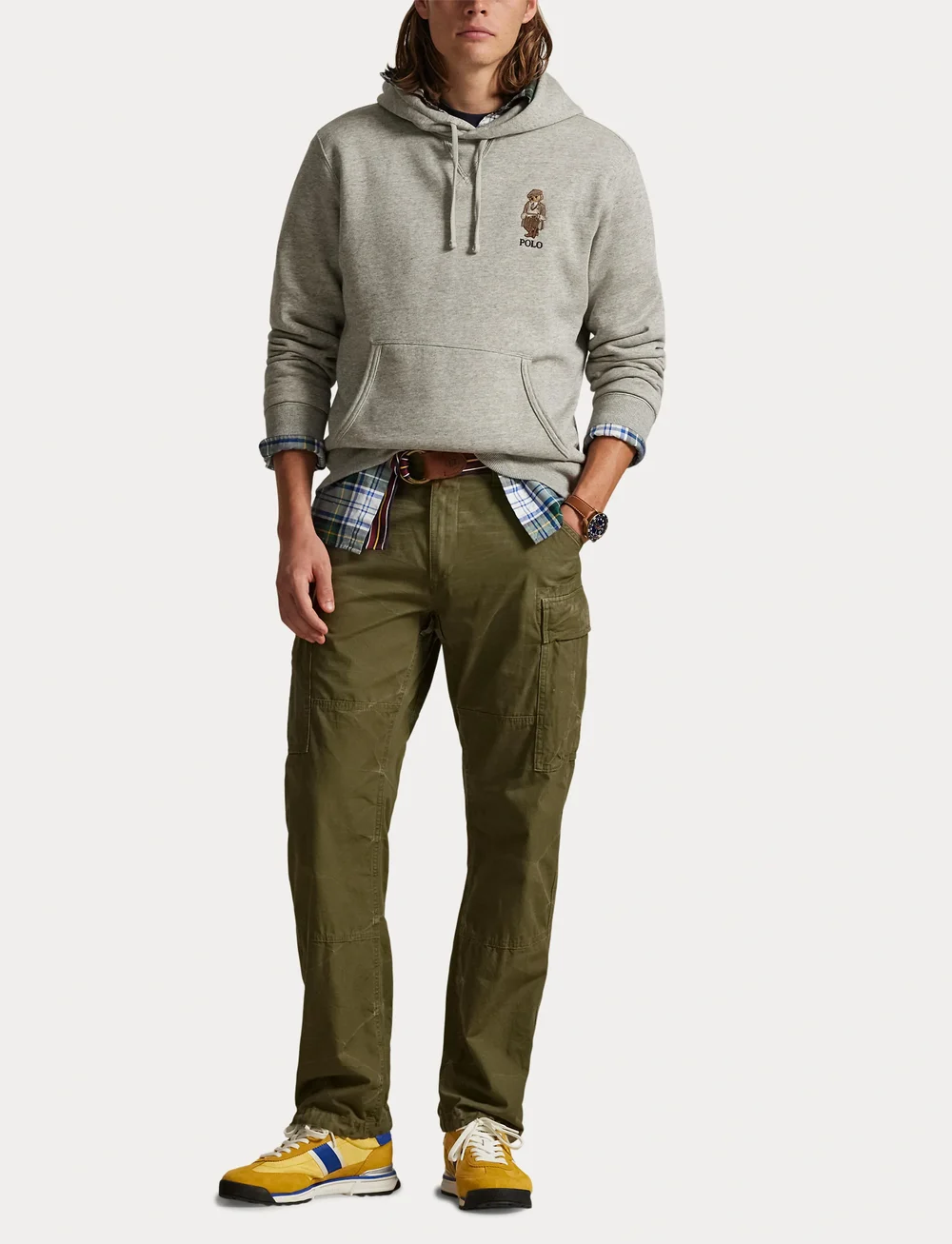 Polo Ralph Lauren - SEASONAL FLEECE-LSL-SWS - hættetrøjer - fa25 loft heather - 4