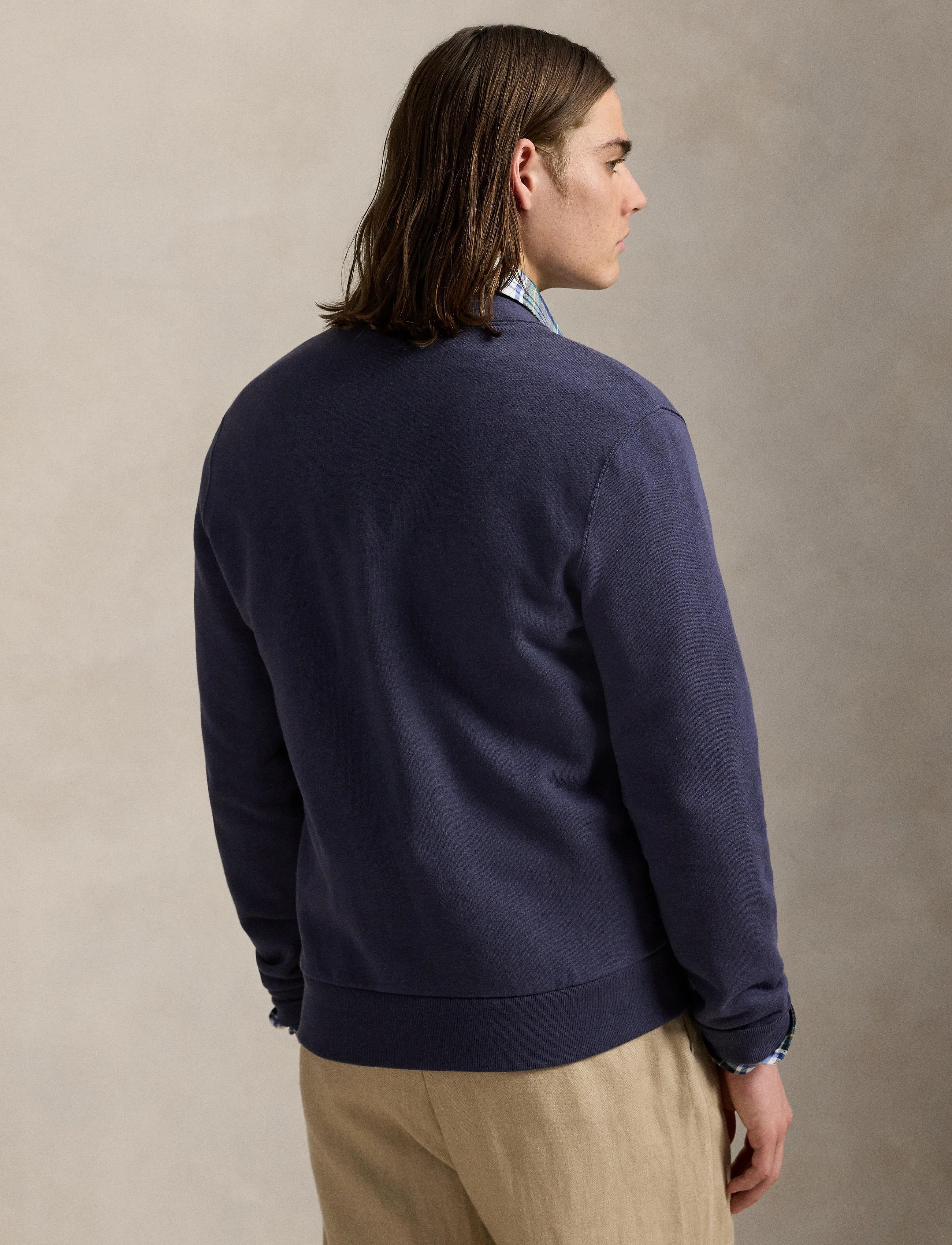 Polo Ralph Lauren - Polo Bear Fleece Cardigan - fa25 faded blue h - 2