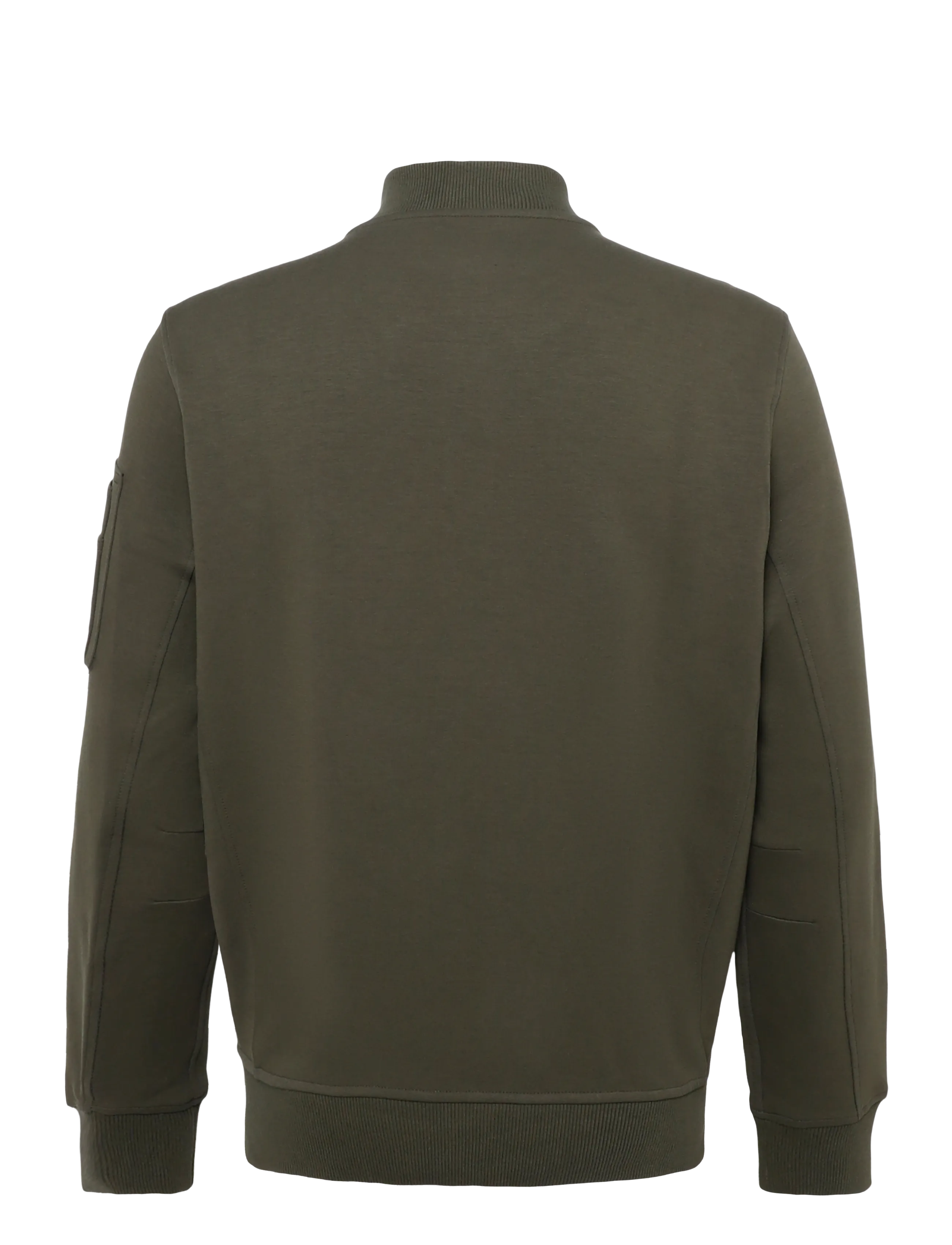 Polo Ralph Lauren - 30/1 DOUBLE KNT CVC-LSL-SWS - höstjackor - company olive - 1