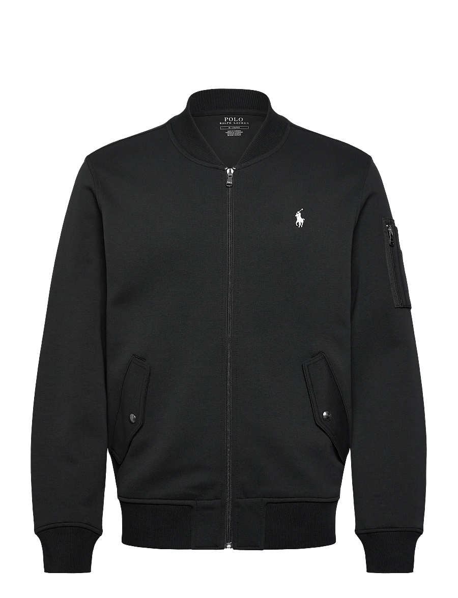 Polo Ralph Lauren - Double-Knit Flight Jacket - herbstjacken - polo black - 1