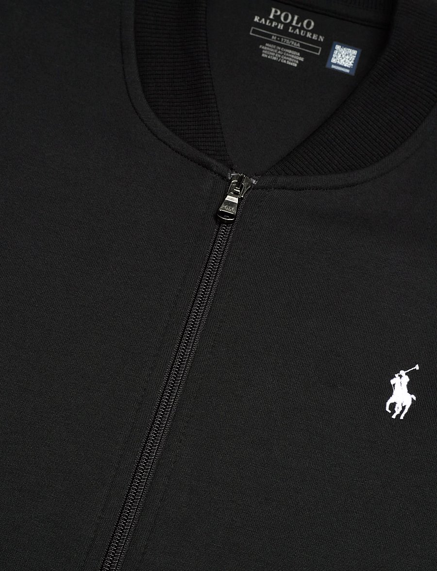 Polo Ralph Lauren - Double-Knit Flight Jacket - herbstjacken - polo black - 4