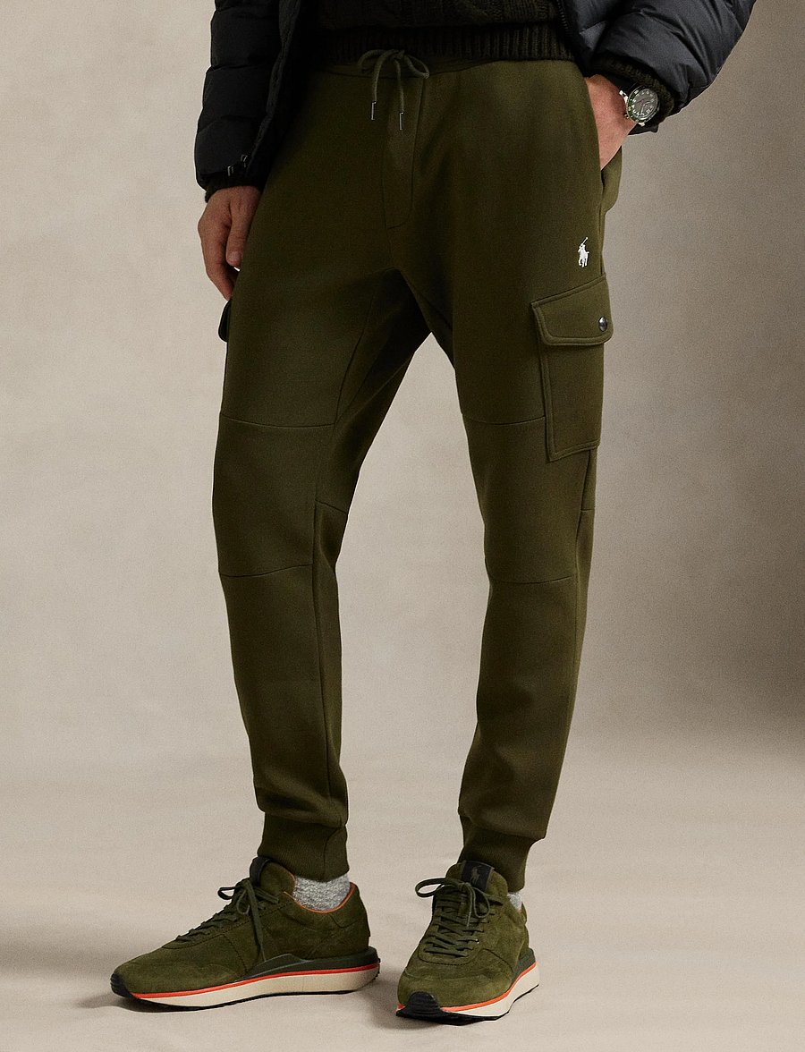 Polo Ralph Lauren - Double-Knit Cargo Jogger Pant - shop efter anledning - company olive - 0
