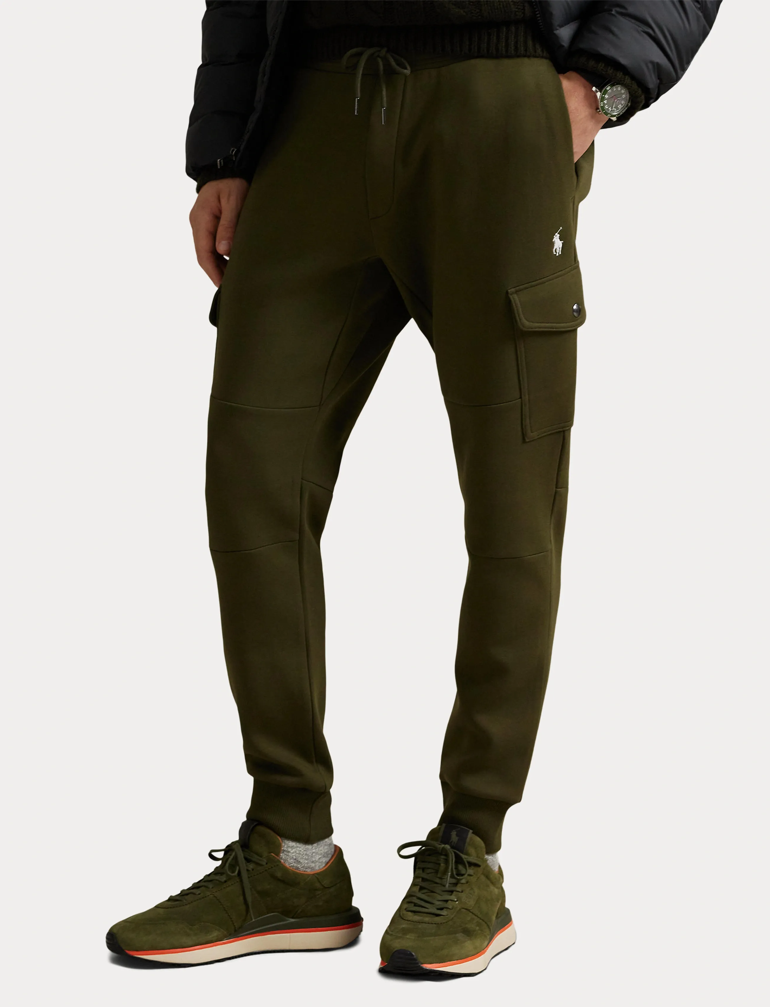 Polo Ralph Lauren - Double-Knit Cargo Jogger Pant - shop efter anledning - company olive - 5