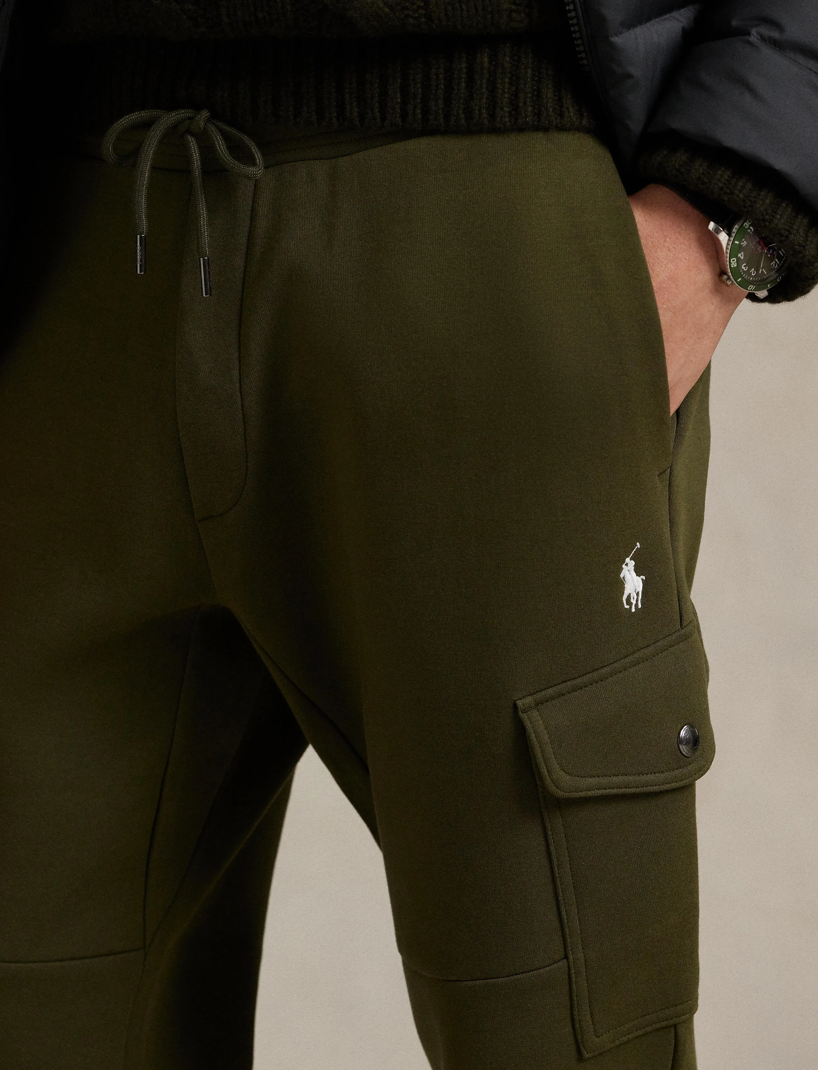 Polo Ralph Lauren Double-Knit Cargo Jogger Pant cargobyxor herr – bild 7