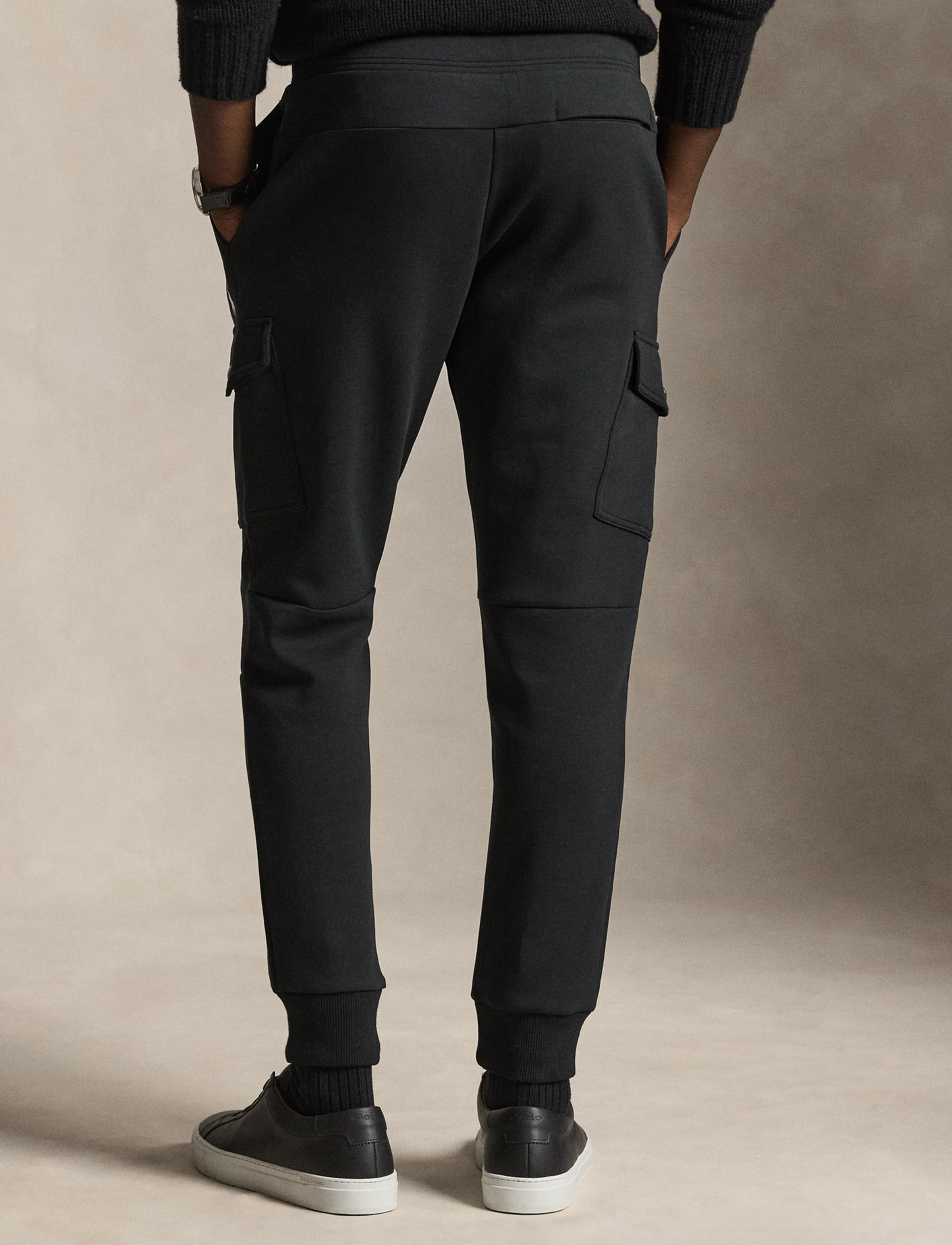 Polo Ralph Lauren - Double-Knit Cargo Jogger Pant - shop efter anledning - polo black/c1730 - 2